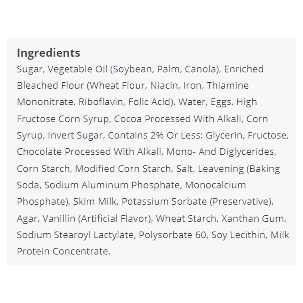 Sara Lee Iced Double Chocolate Cake, Individually Wrapped, 2.5 Oz | Pack of 12 6