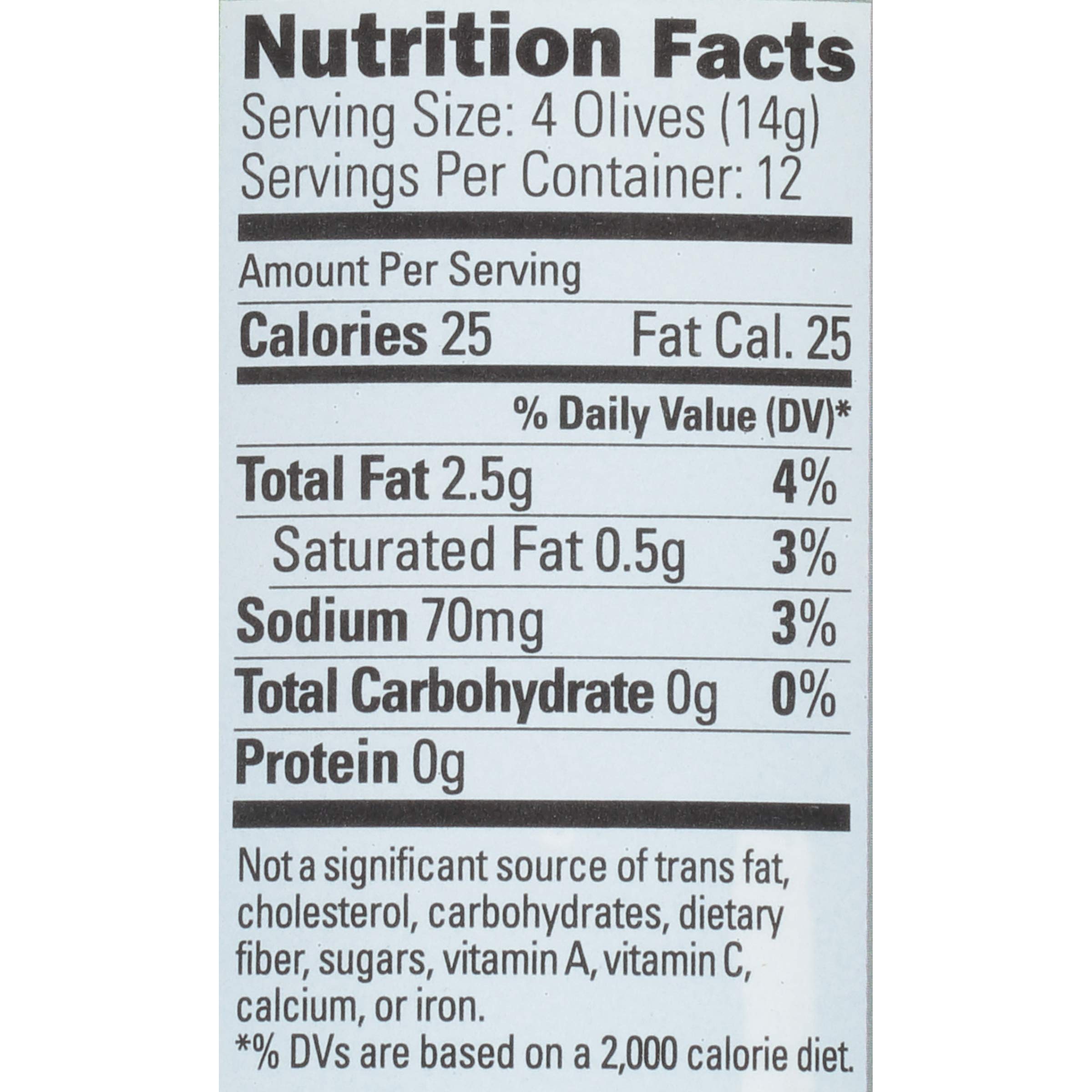 EARLY CALIFORNIA Reduced Salt, Pimiento Stuffed, Manzanilla, Olive | 6 Jars 3