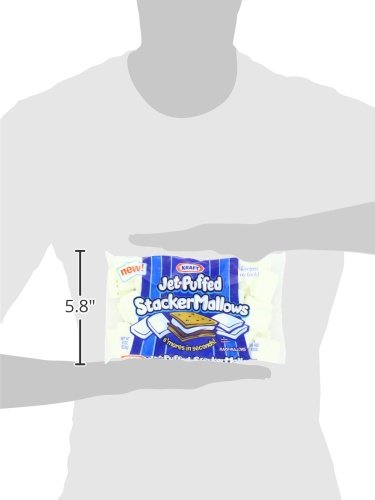 Kraft Jet Puffed Stacker Marshmallow, 8 Ounce -- 16 per case. 5