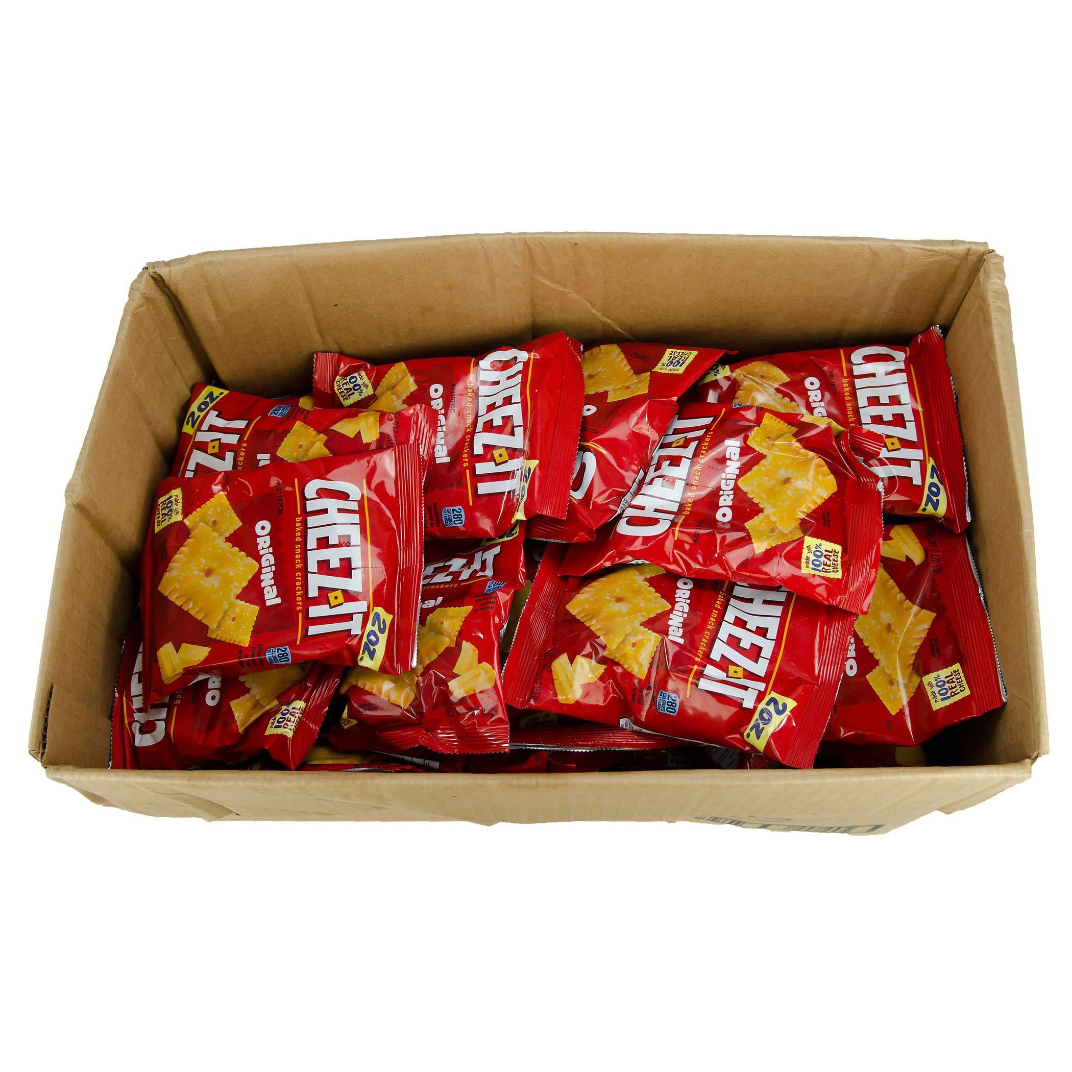 CHEEZ-IT Baked Snack Crackers, Original Crackers, 2-Ounce Bags (Pack of 60) 5