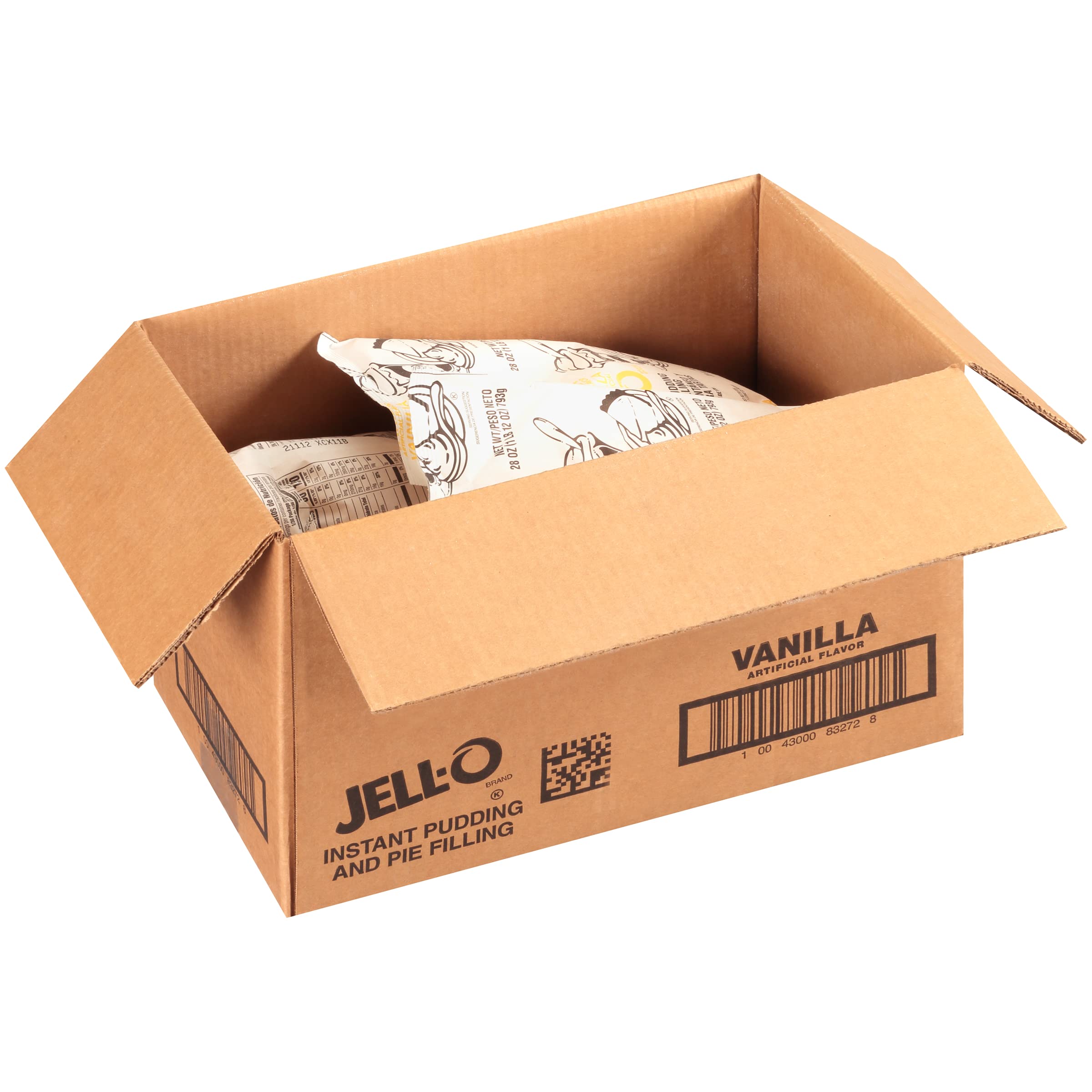 JELL-O Instant Vanilla Pudding & Pie Filling Mix (28 oz Boxes, Pack of 12) 3