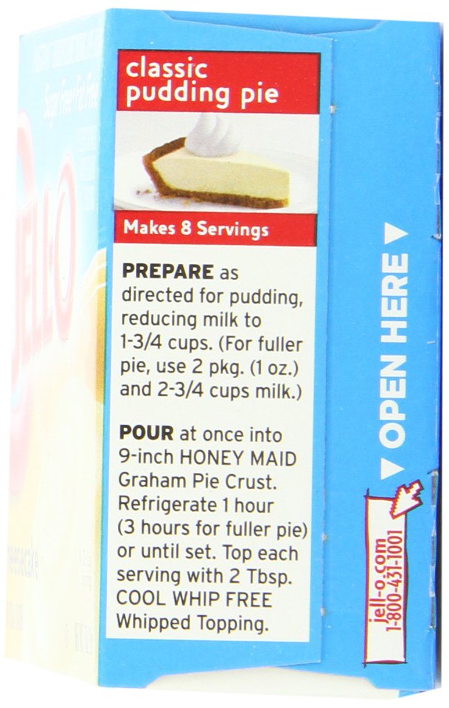 Jell-O Sugar Free Cheesecake Instant Pudding Mix (1 oz Boxes, Pack of 24) 4