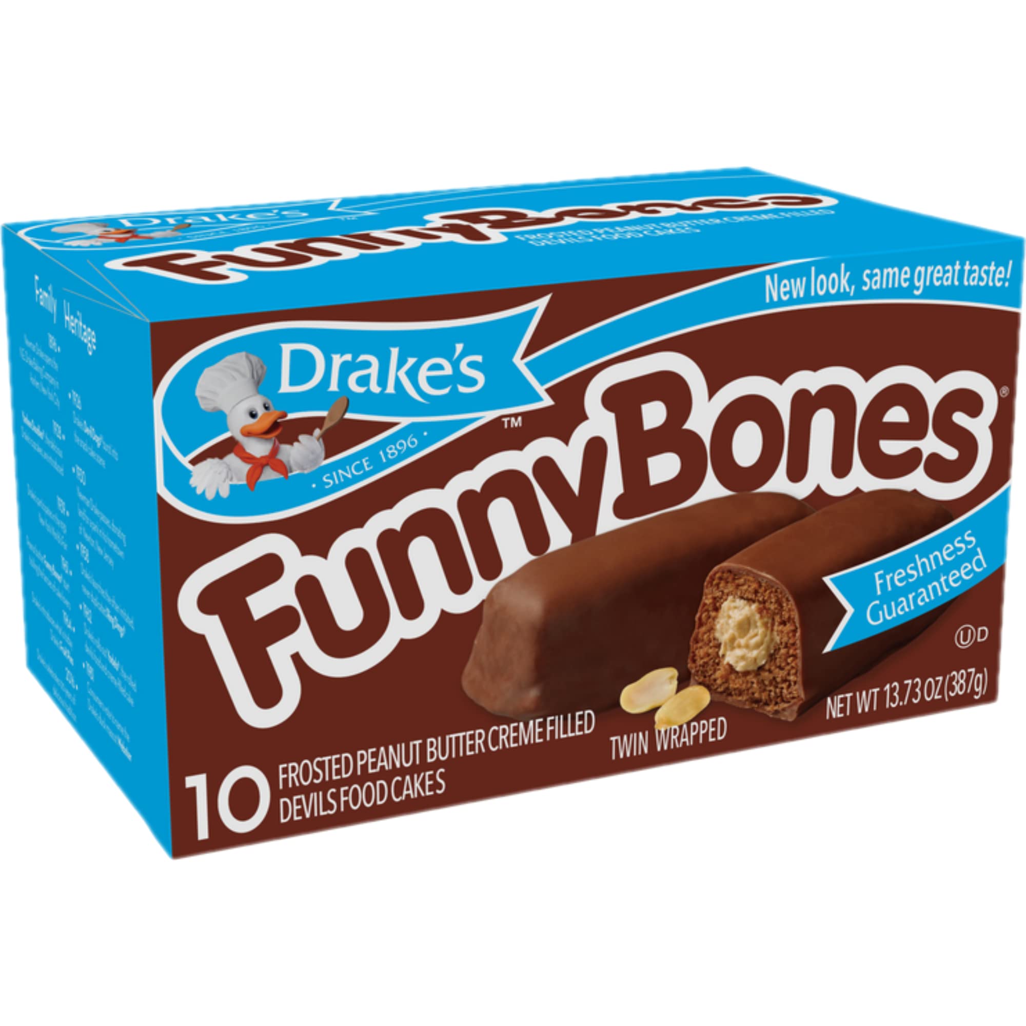 Drake's Funny Bones, 41.19 oz, 3 Boxes 2