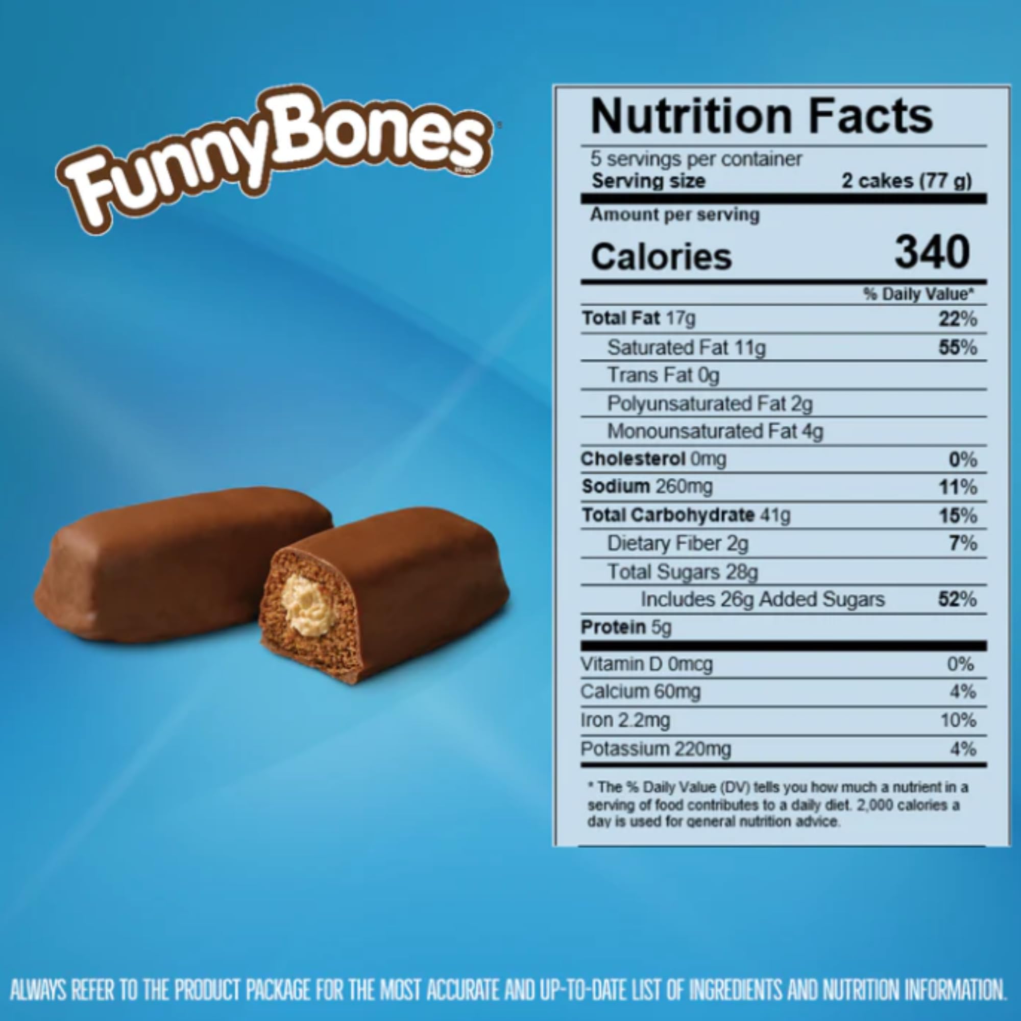 Drake's Funny Bones, 41.19 oz, 3 Boxes 5