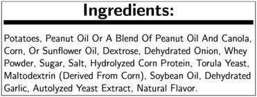 Dirty Potato Chips Sweet Maui Onion, 2-ounce Bags (Case of 25) 3