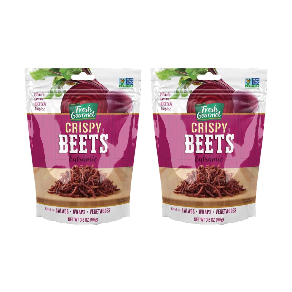 Fresh Gourmet Crispy Balsamic Beets 3.5 Ounce (Pack of 2) 2