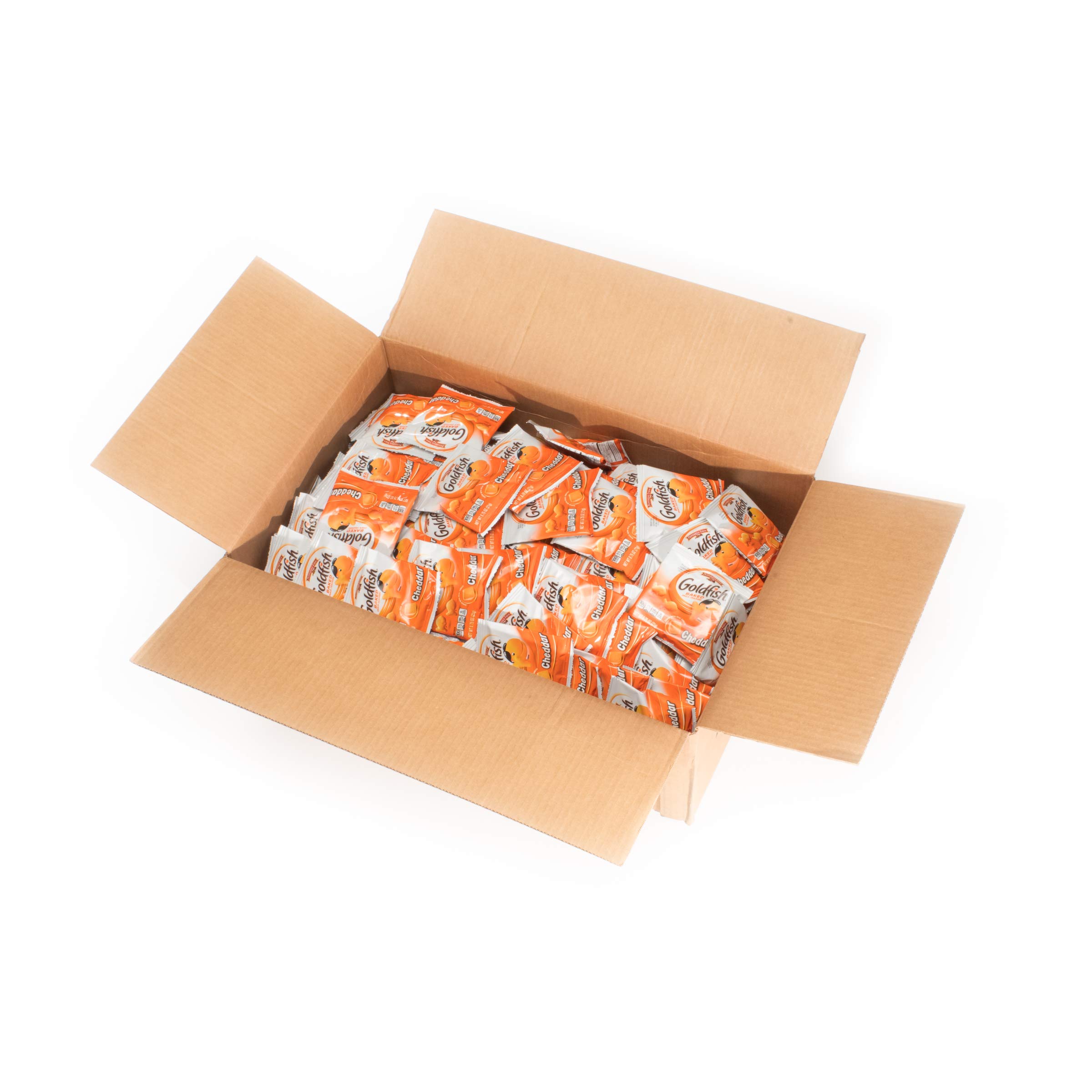 Pepperidge Farm Goldfish Baked Snack Crackers, Cheddar Cheese, .75 Ounces, Pack of 300 5