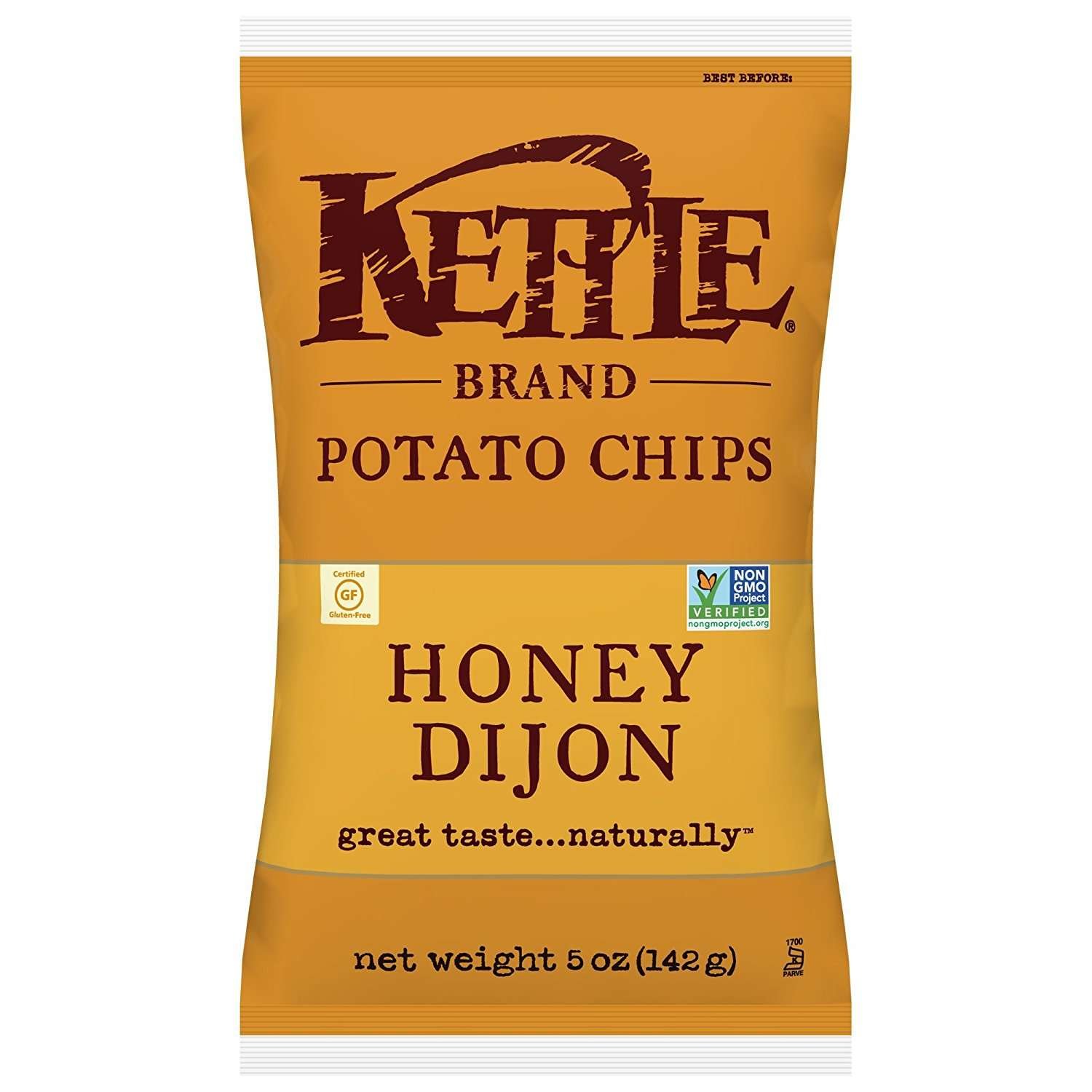 Kettle Brand Potato Chips, Honey Dijon Bags, 5 Ounce (Pack of 15) 2