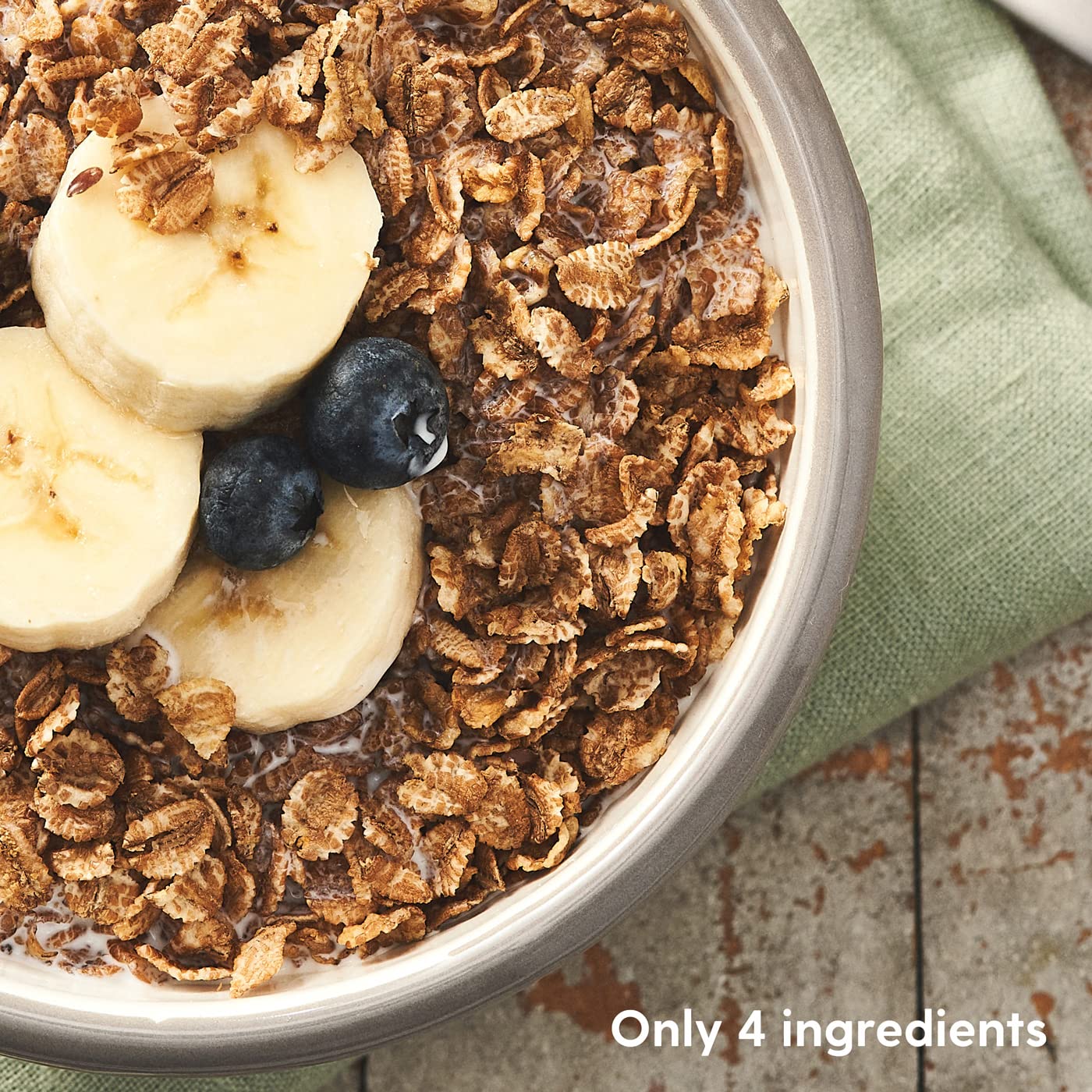 Uncle Sam Original Wheat Berry Flakes Cereal, High Fiber, Whole Grain, Non-GMO Project Verified, Kosher, Heart Healthy, Vegan, 10 Oz Box (Pack of 12) 6