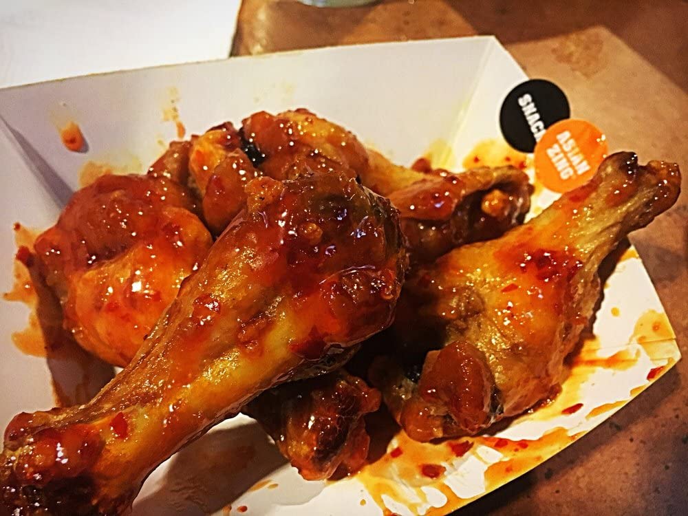 Asian Zing Sauce Chili with Pepper Soy & Ginger - 2 Bottles 12 fl.oz ( 355g) each. By Buffalo Wild Wings 6