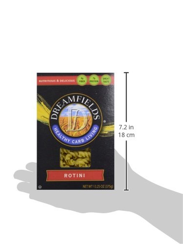 Dreamfields Healthy Pasta Living Rotini, 13.25-Ounce Boxes (Pack of 6) 4