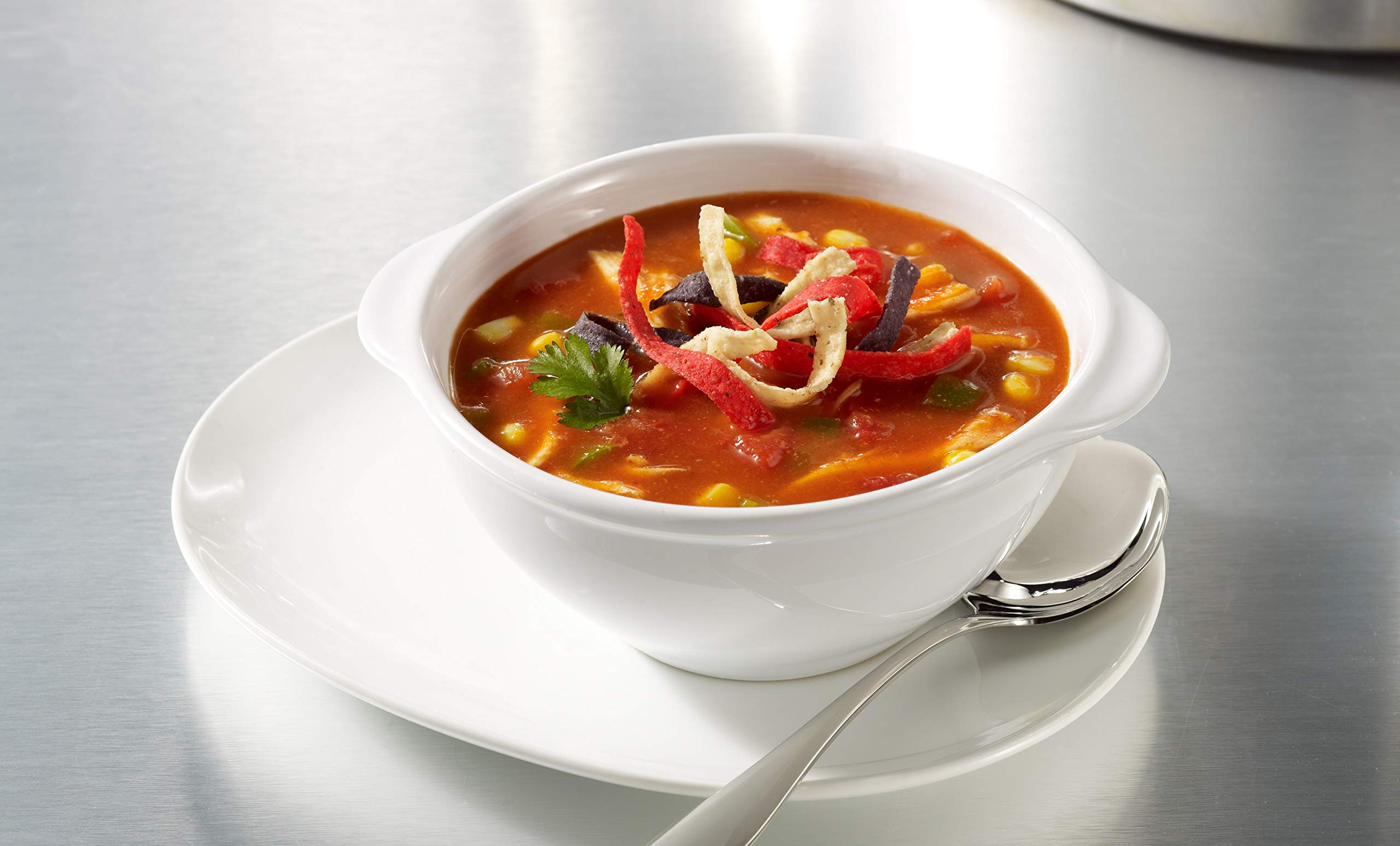 Fresh Gourmet Tri | Color Tortilla Strips | 1 Pound | Low Carb | Crunchy Snack and Salad Topper 5