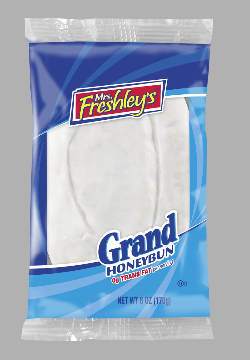 Mrs. Freshley's Grand Iced Honey Bun, 6 oz., (48 per case) 2