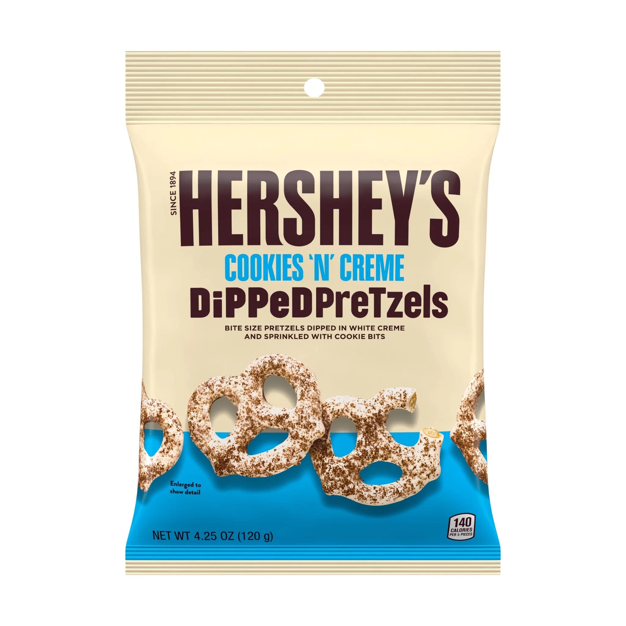 Hershey's Cookies 'n' Cream dipped Pretzels, 5 Oz 2