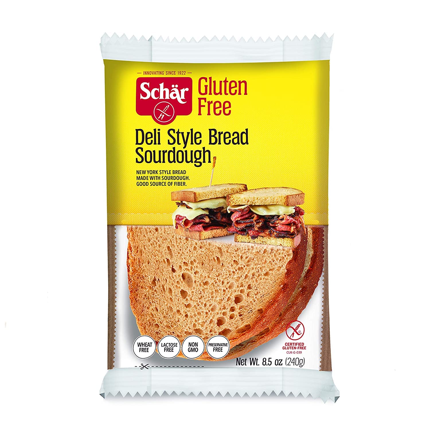 Schar Bread Deli Style, 8.5 Oz (Pack Of 5) 2