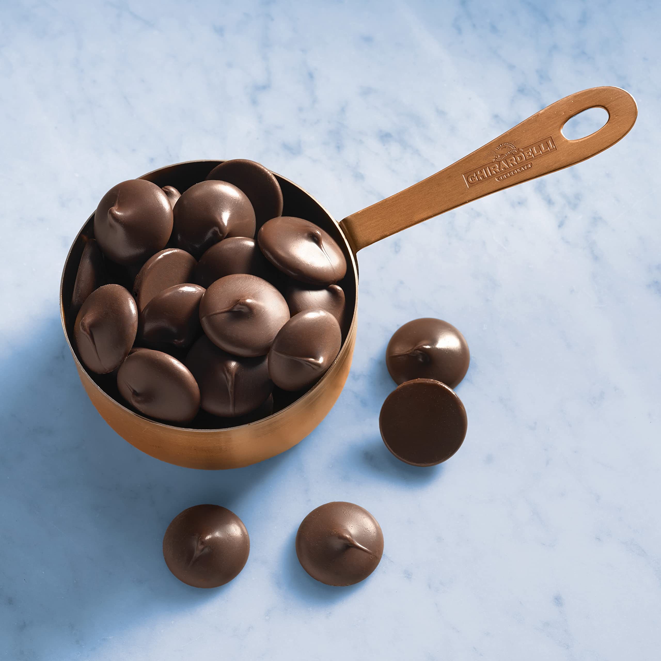 Ghirardelli Chocolate Company Dark Chocolate Wafers, 5lb (Pack of 2) 3