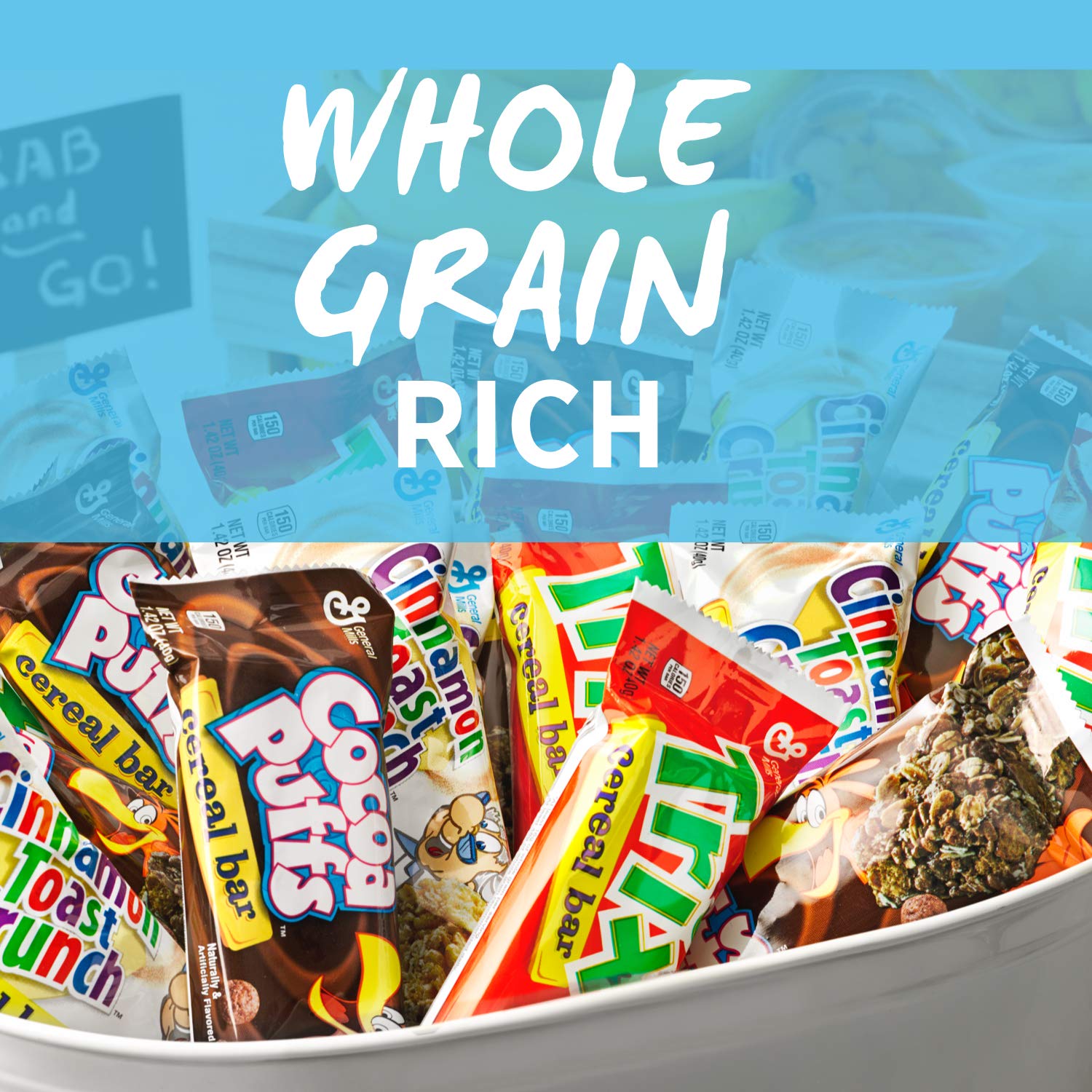 Cinnamon Toast Crunch Cereal Bar, 1.42 Oz (Pack of 96) 6