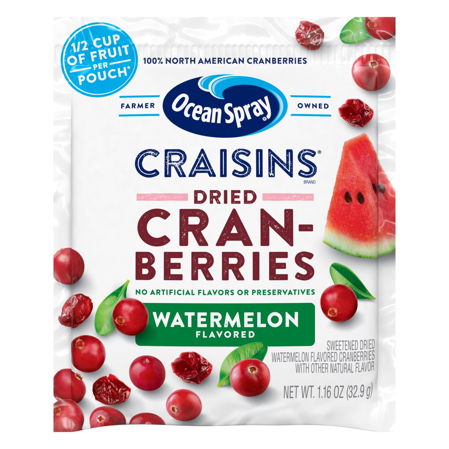 Ocean Spray Craisins Dried Cranberries, Watermelon, 1.16 Ounce (Pack of 200) 2