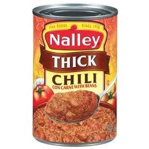 Nalley, Canned Chili, 15oz Can (Pack of 6) (Choose Flavors Below) (Thick Chili Con Carne With Beans)