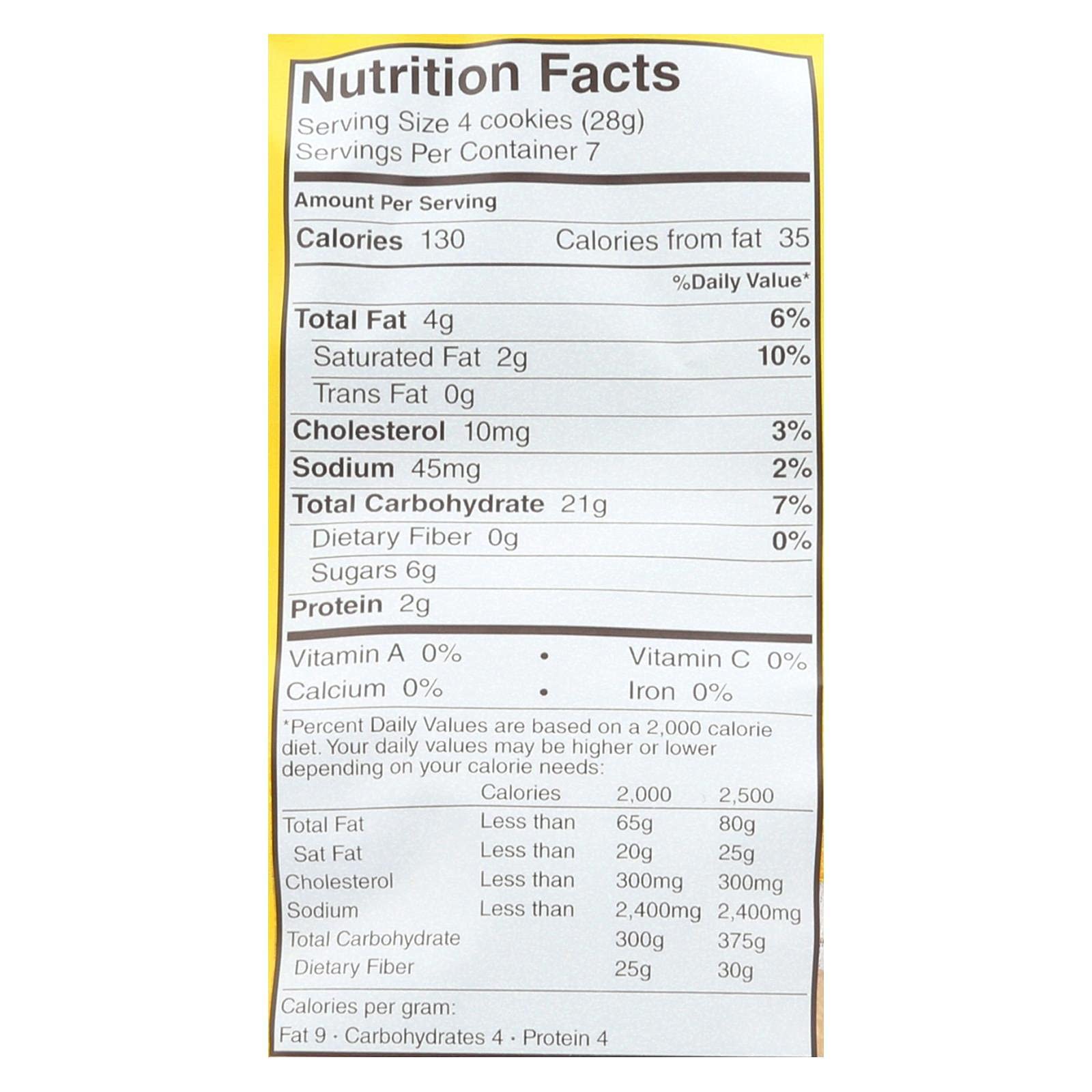 Sch�r Gluten Free Shortbread Cookies, 7 oz. (Pack of 12) 4