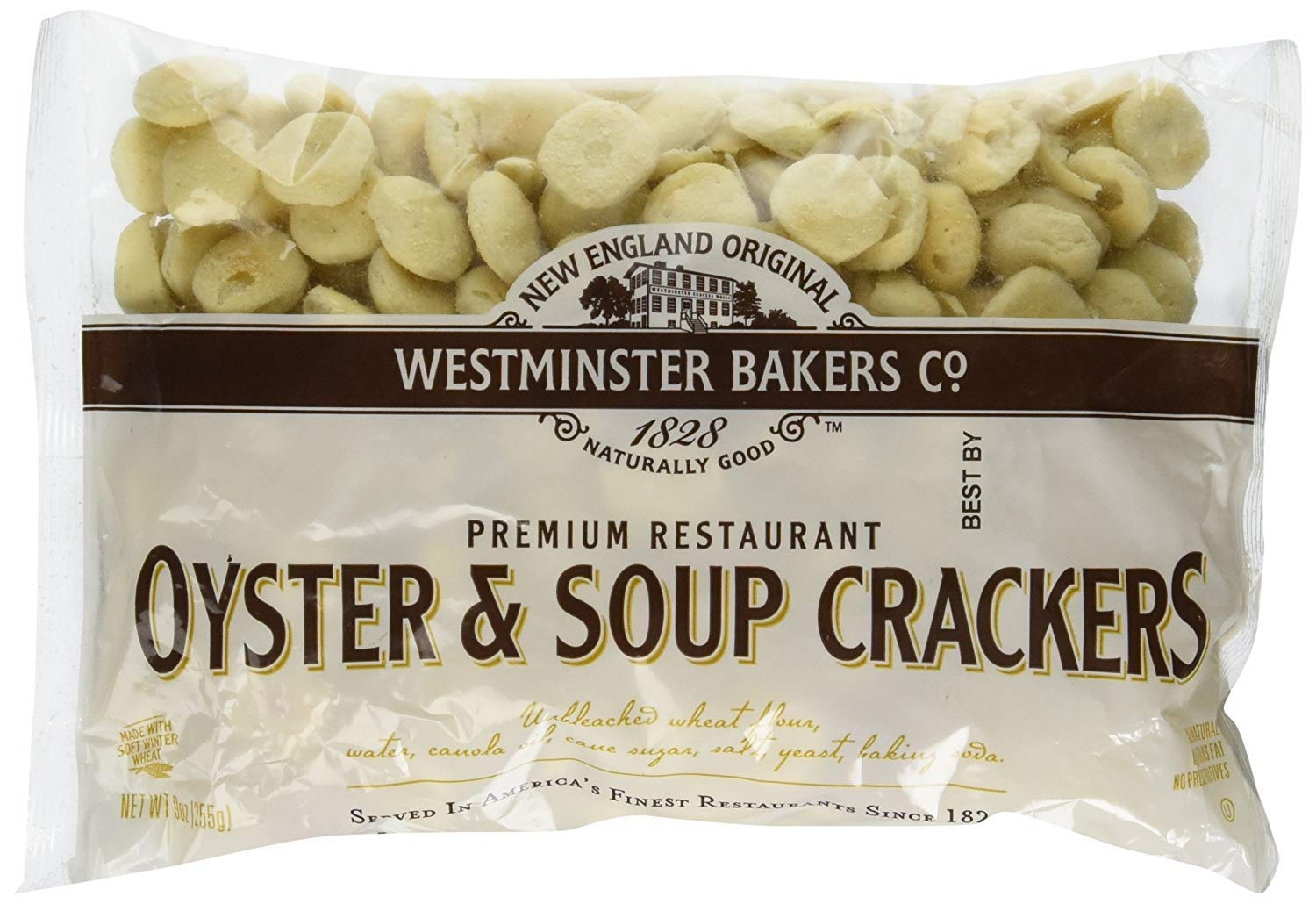 New England Original Westminster Bakeries Oyster and Soup Crackers, 9 Ounce (6 Pack) 2