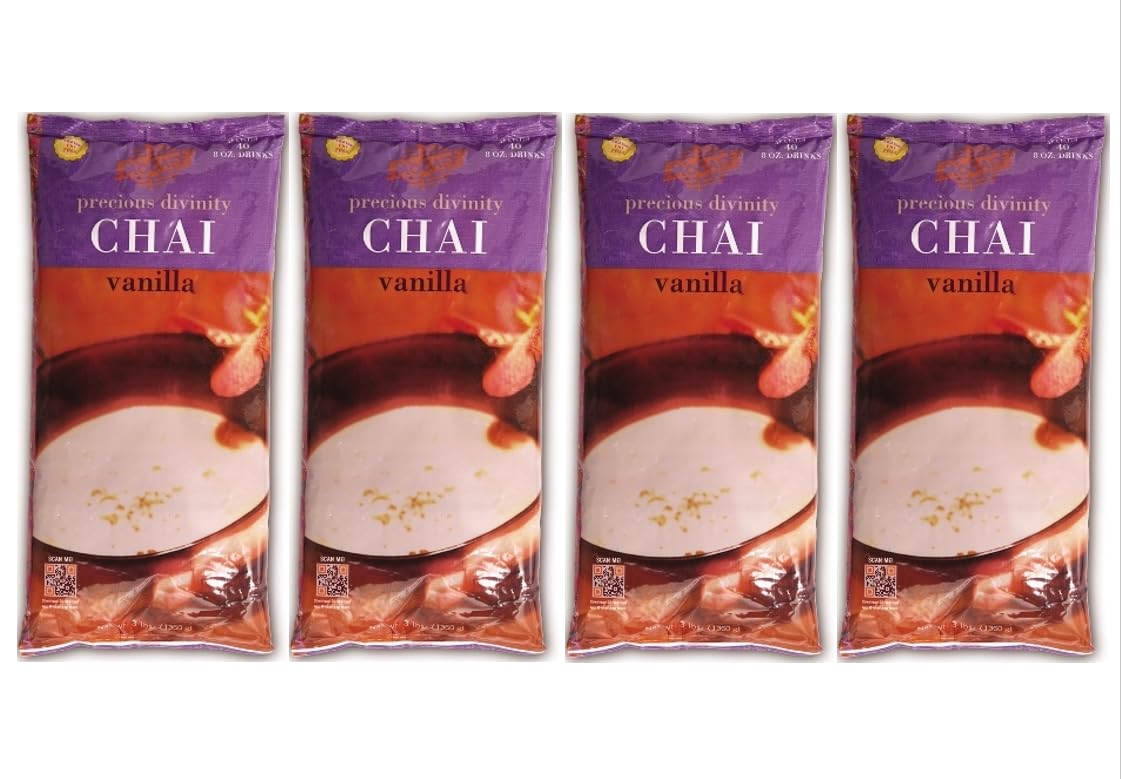 Mocafe Precious Divinity Vanilla Chai Latte, 3 Pound -- 4 per case. 2