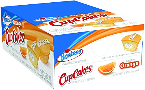 Hostess Cupcakes, Orange, 3.38 Ounce (6 Count)