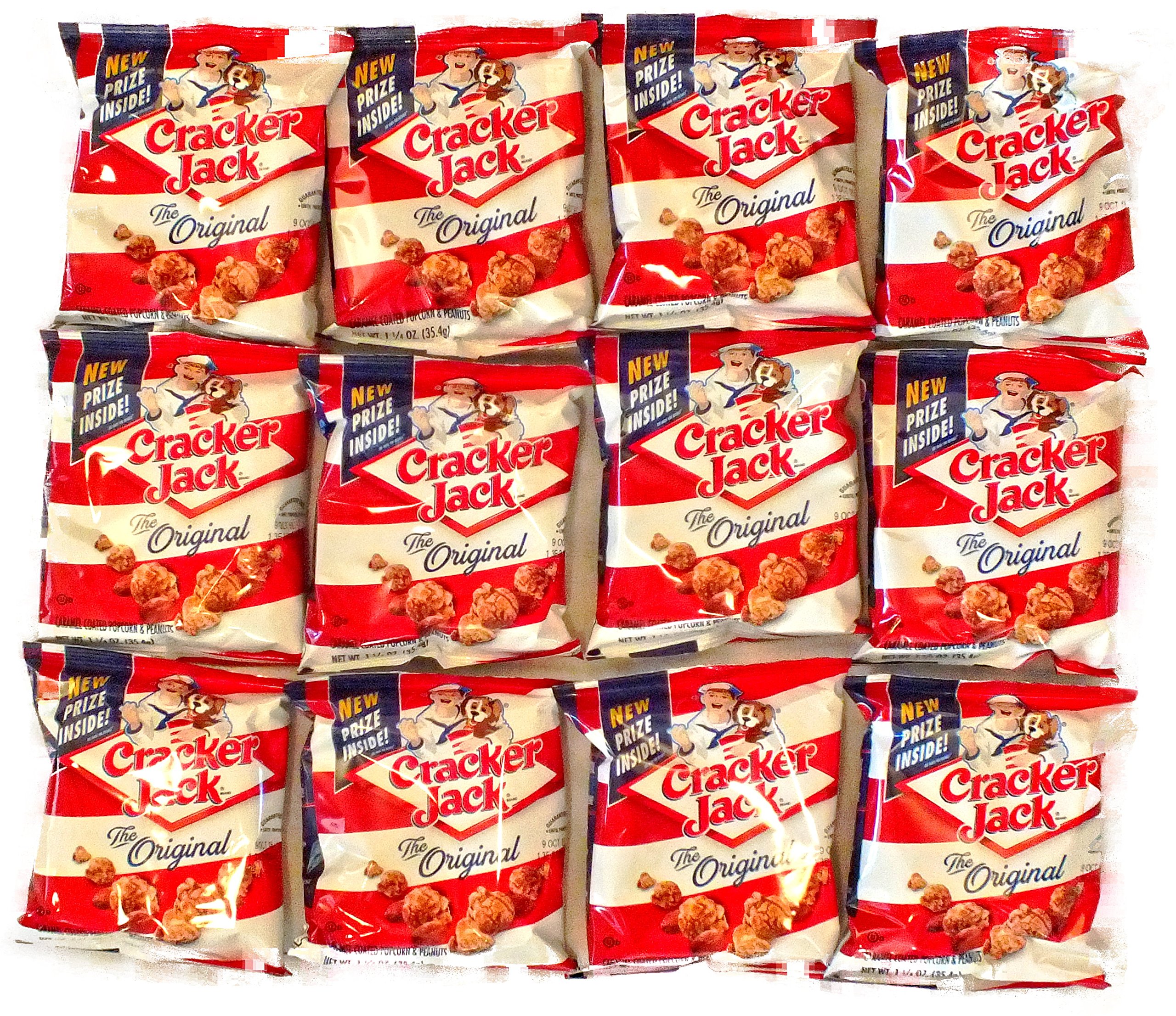 Cracker Jacks Fun Snack Pack, 1.25 Oz, 12 Count