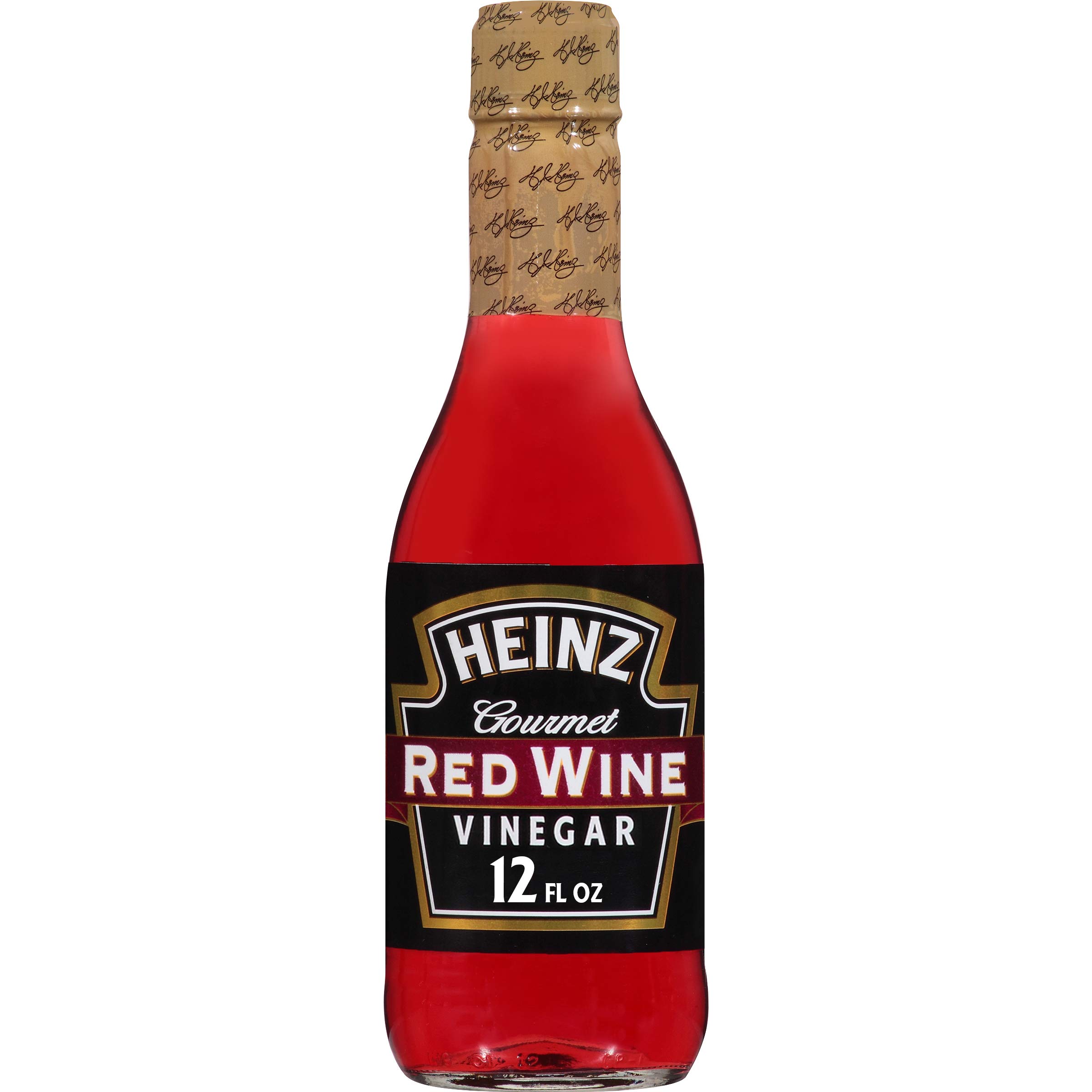 Heinz Gourmet Red Wine Vinegar (12 fl oz Bottles, Pack of 12) 2