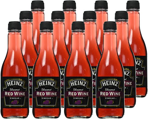 Heinz Gourmet Red Wine Vinegar (12 fl oz Bottles, Pack of 12) 5