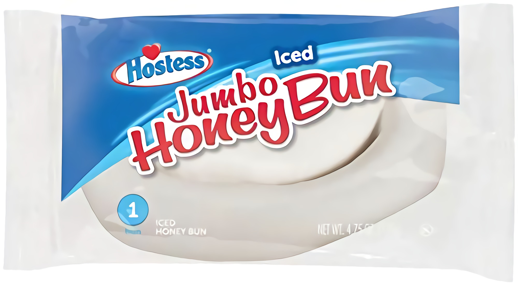 Hostess Jumbo Iced Honey Buns 6ct Box 2 Boxes