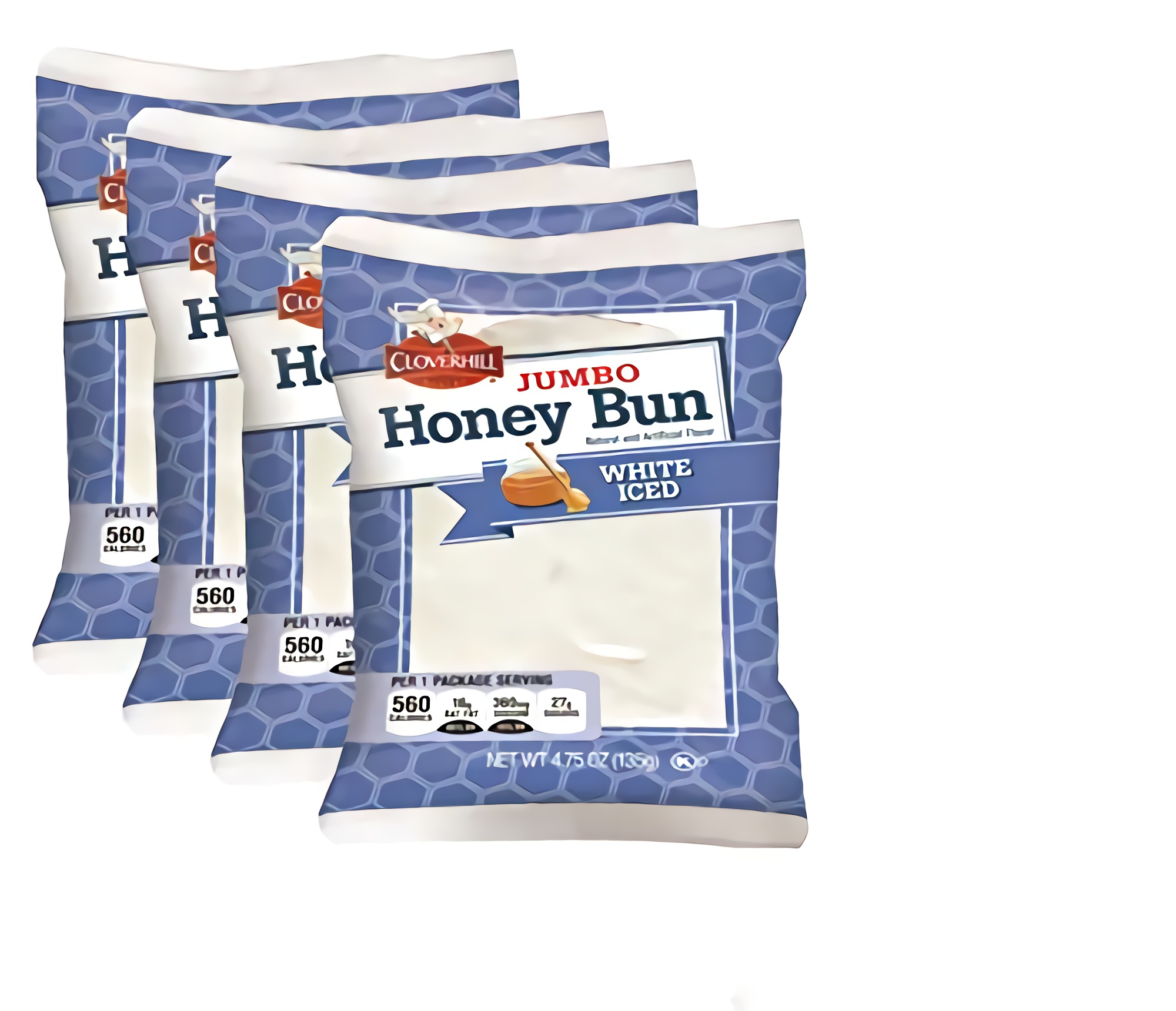Cloverhill Bakery Ultimate Danish and Honey Bun Variety Pack Includes 16 Honey Buns Total 6