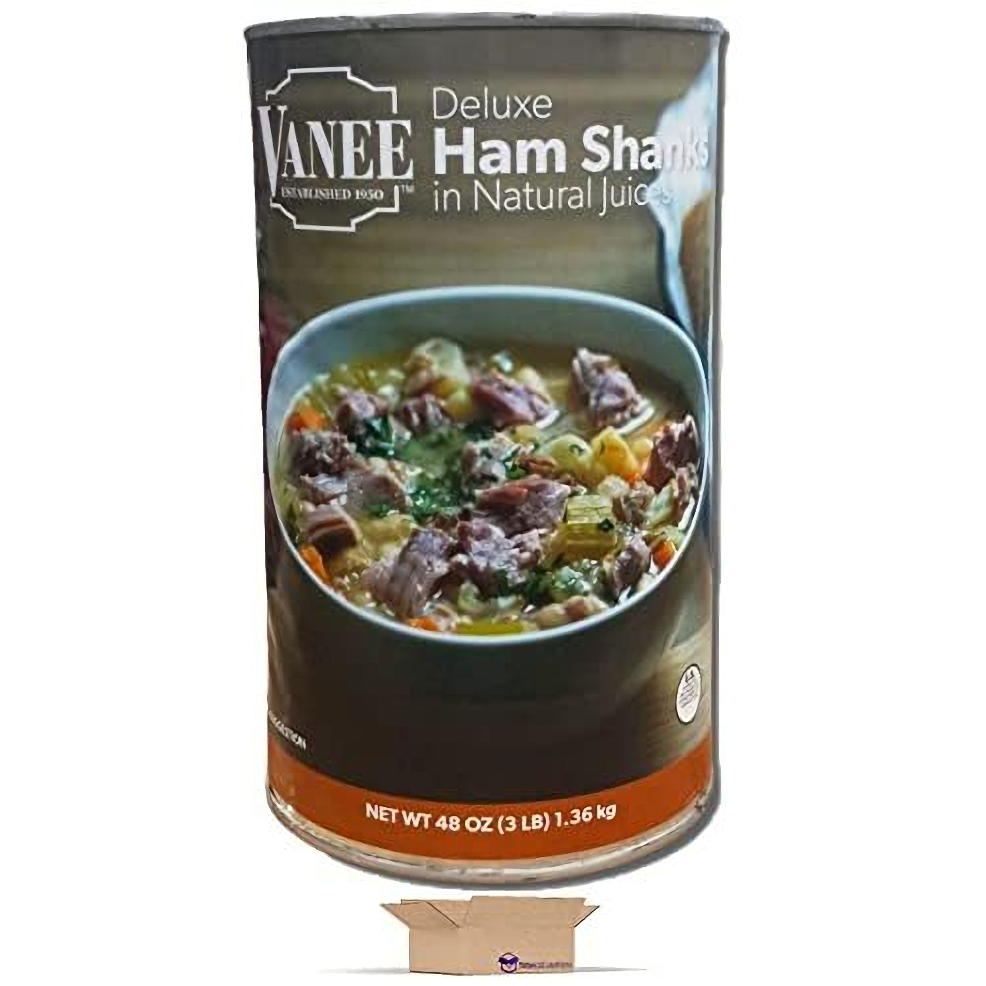 Vanee Deluxe Ham Shanks Value Pack | 48 Ounce Can | Pack of 2 3
