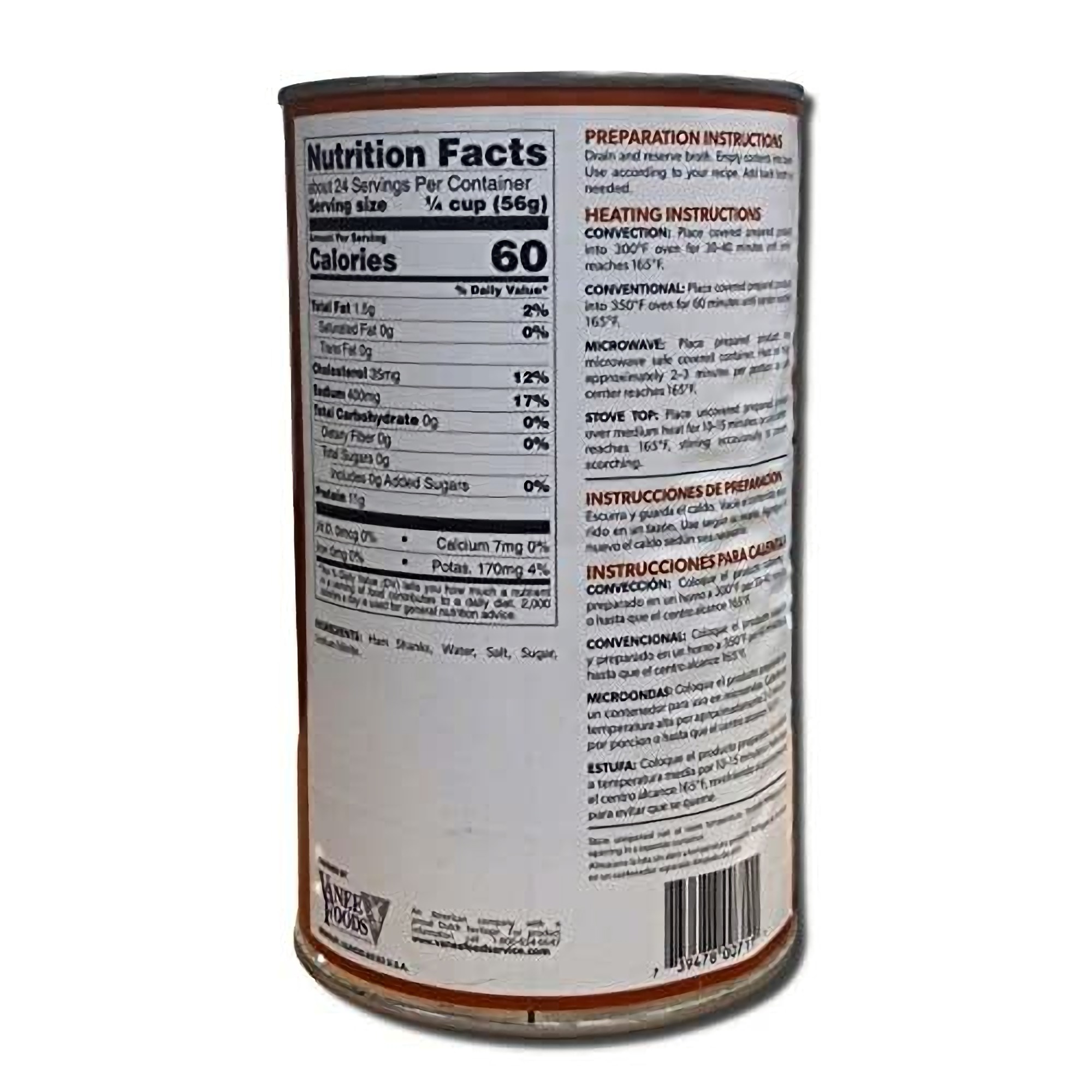 Vanee Deluxe Ham Shanks Value Pack | 48 Ounce Can | Pack of 2 4