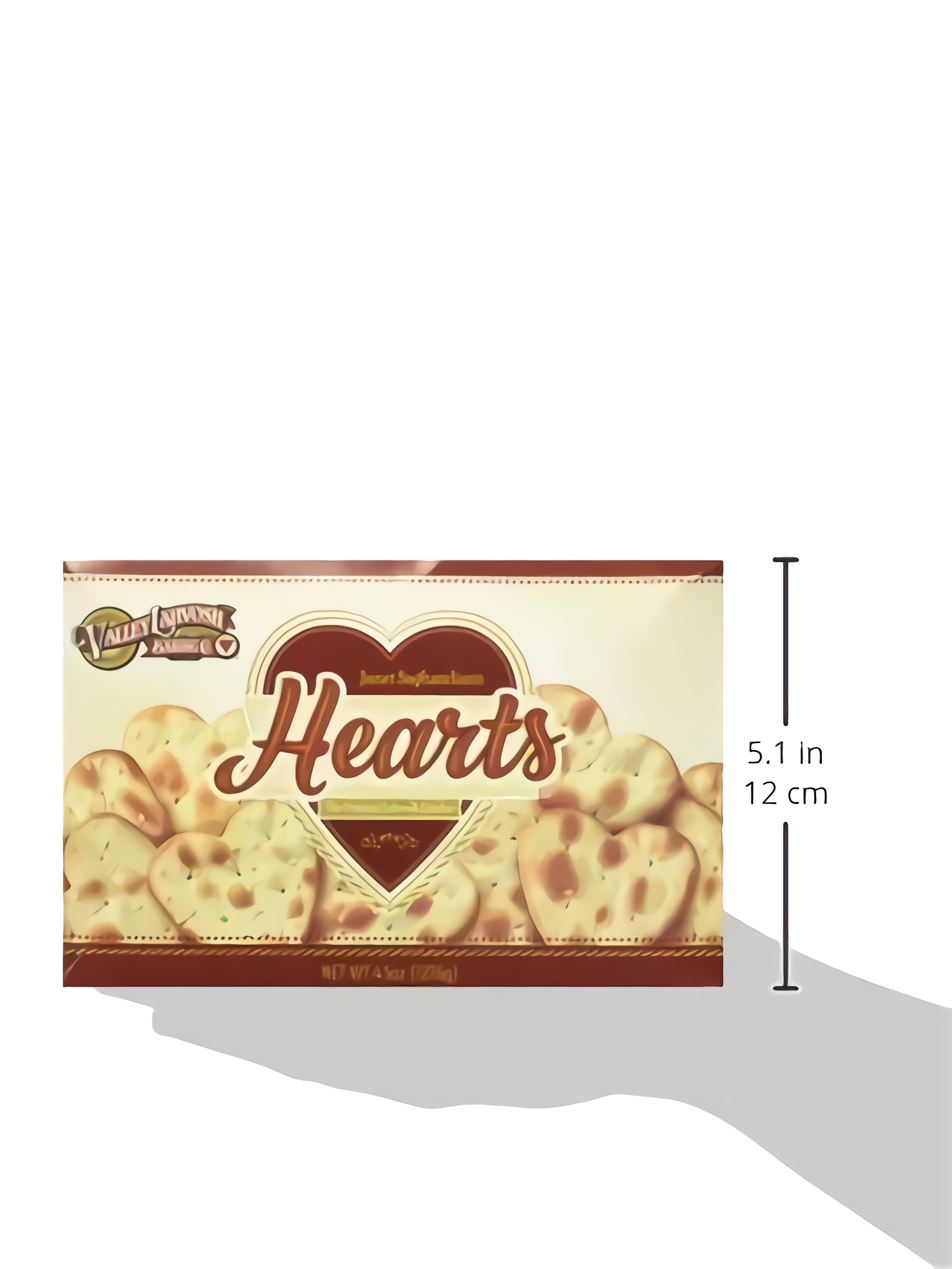 Valley Lahvosh Hearts Crackers 4.5 oz (Pack of 4) 5