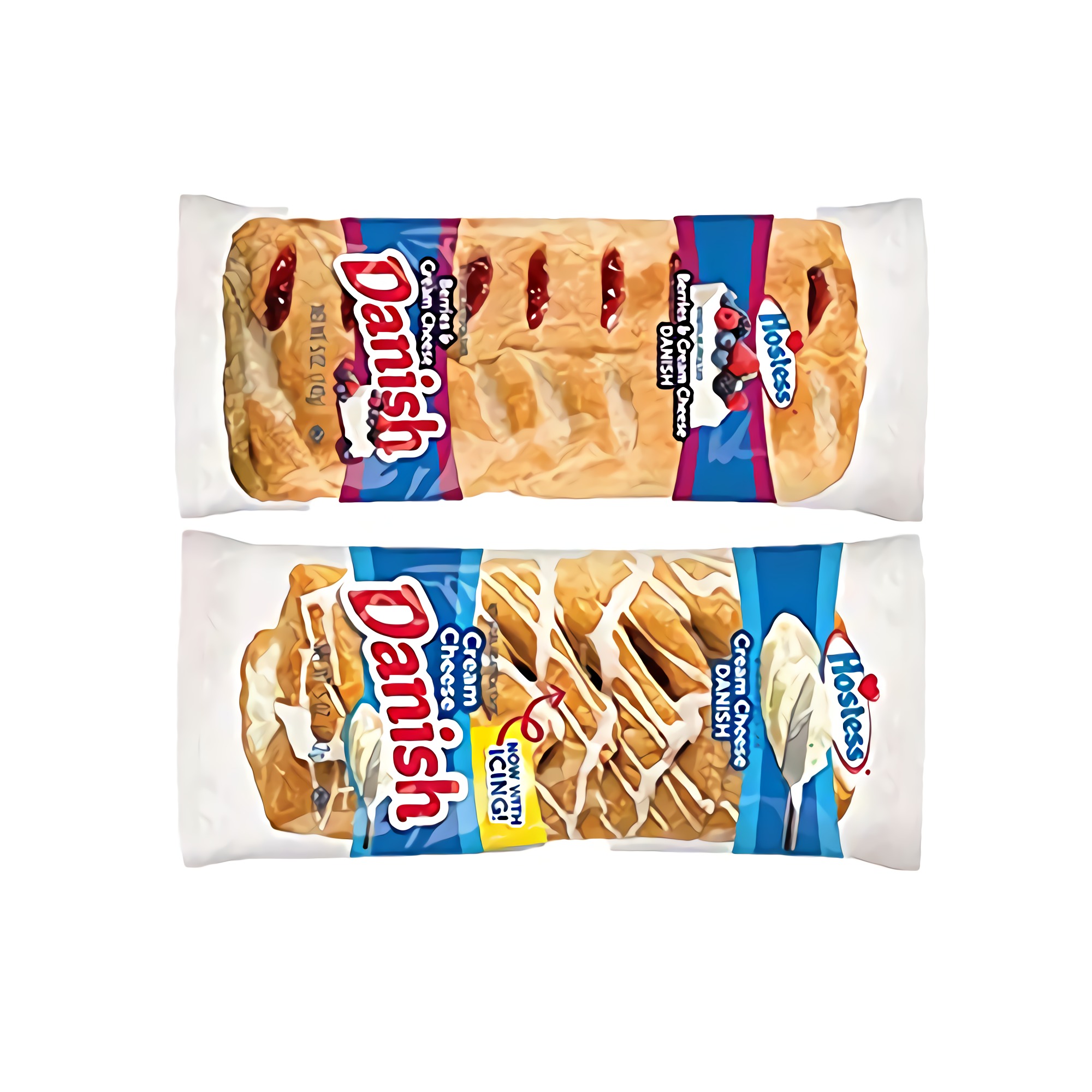 Hostess Variety Pack | Honey Buns, Coffee Cake, Donettes, Cakes, and Danish | 12 Packs 6