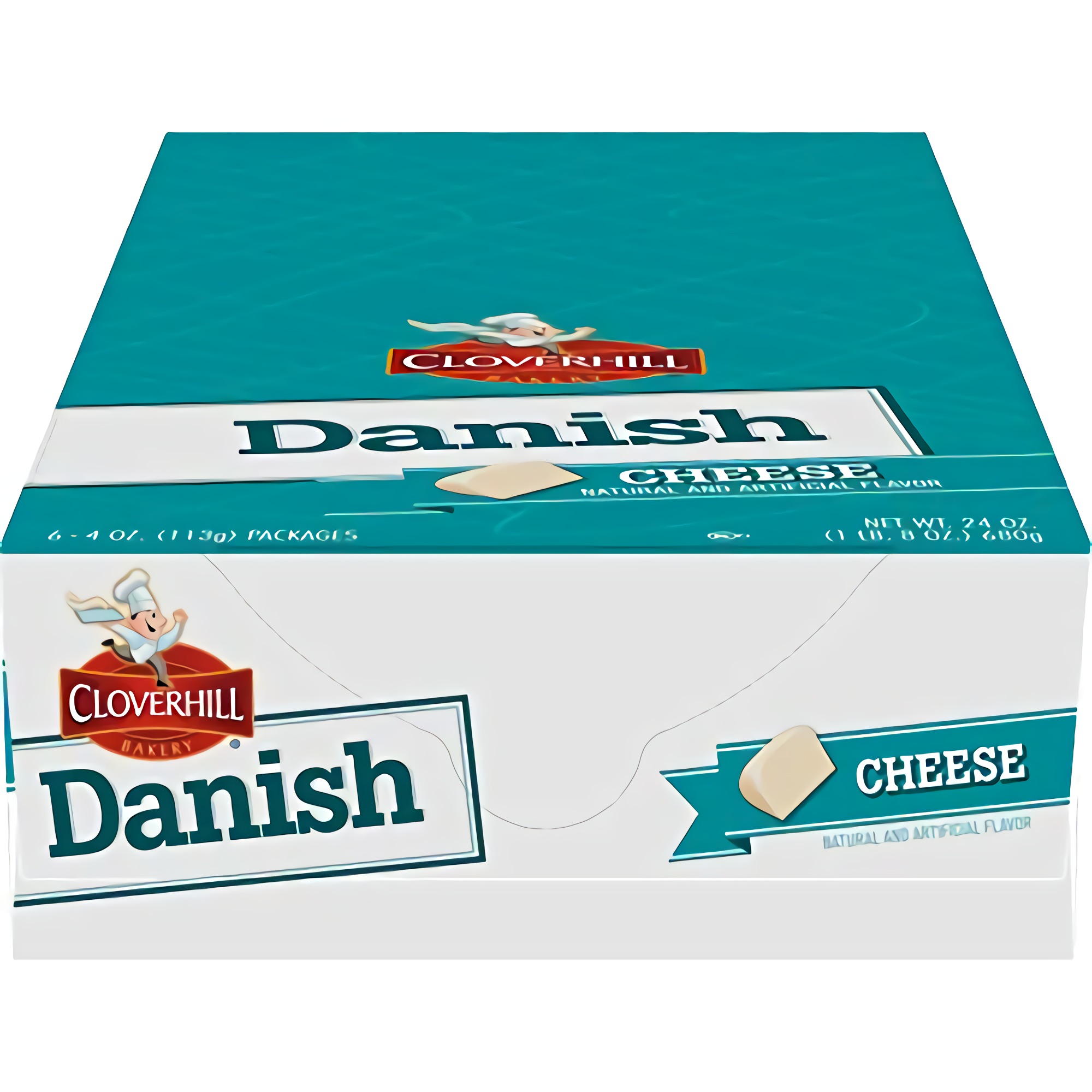 Cloverhill Round Cheese Danish Value Pack, Individually Packaged, Pack of 12 4