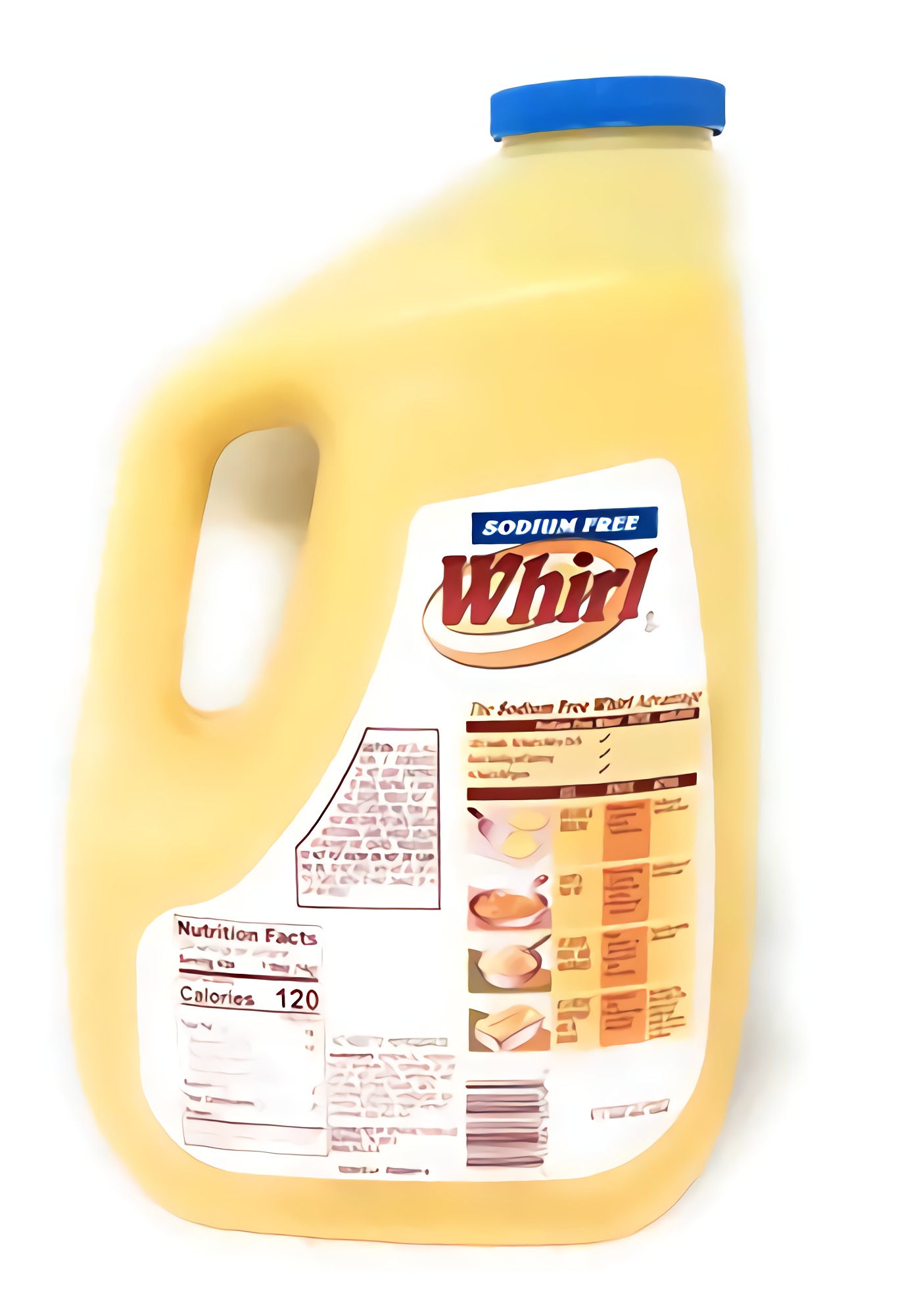 Whirl Sodium Free Butter Flavor Vegetable Oil, 1 Gallon 3
