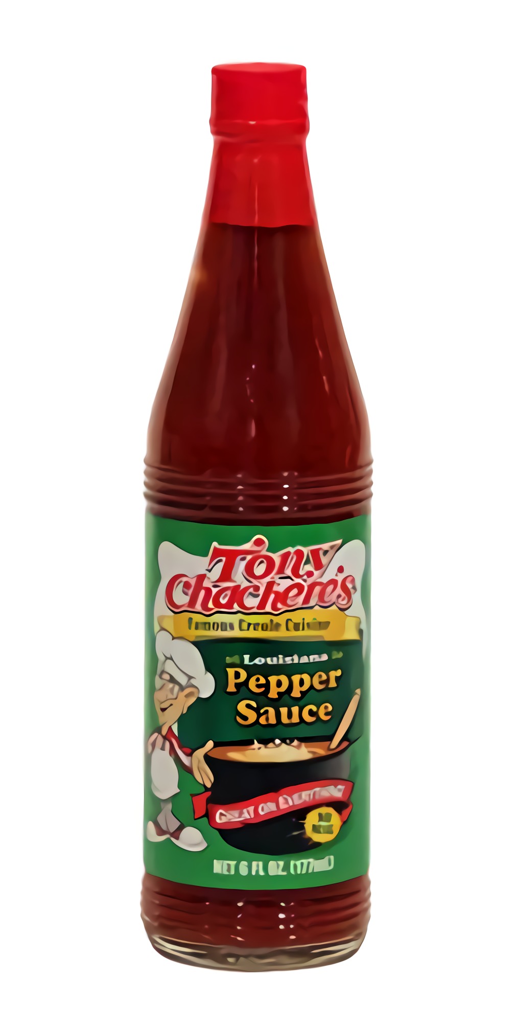 Tony Chachere's Pepper Sauce, 6 oz., Pack of 4 2