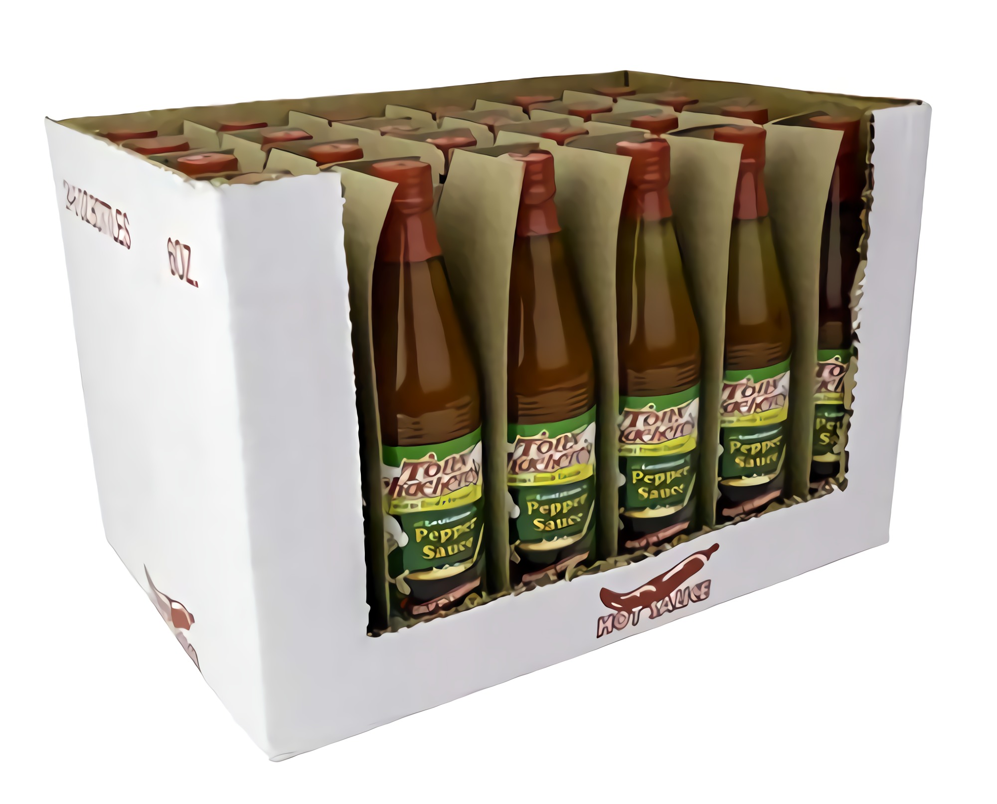 Tony Chachere's Pepper Sauce, 6 oz., Pack of 4 3