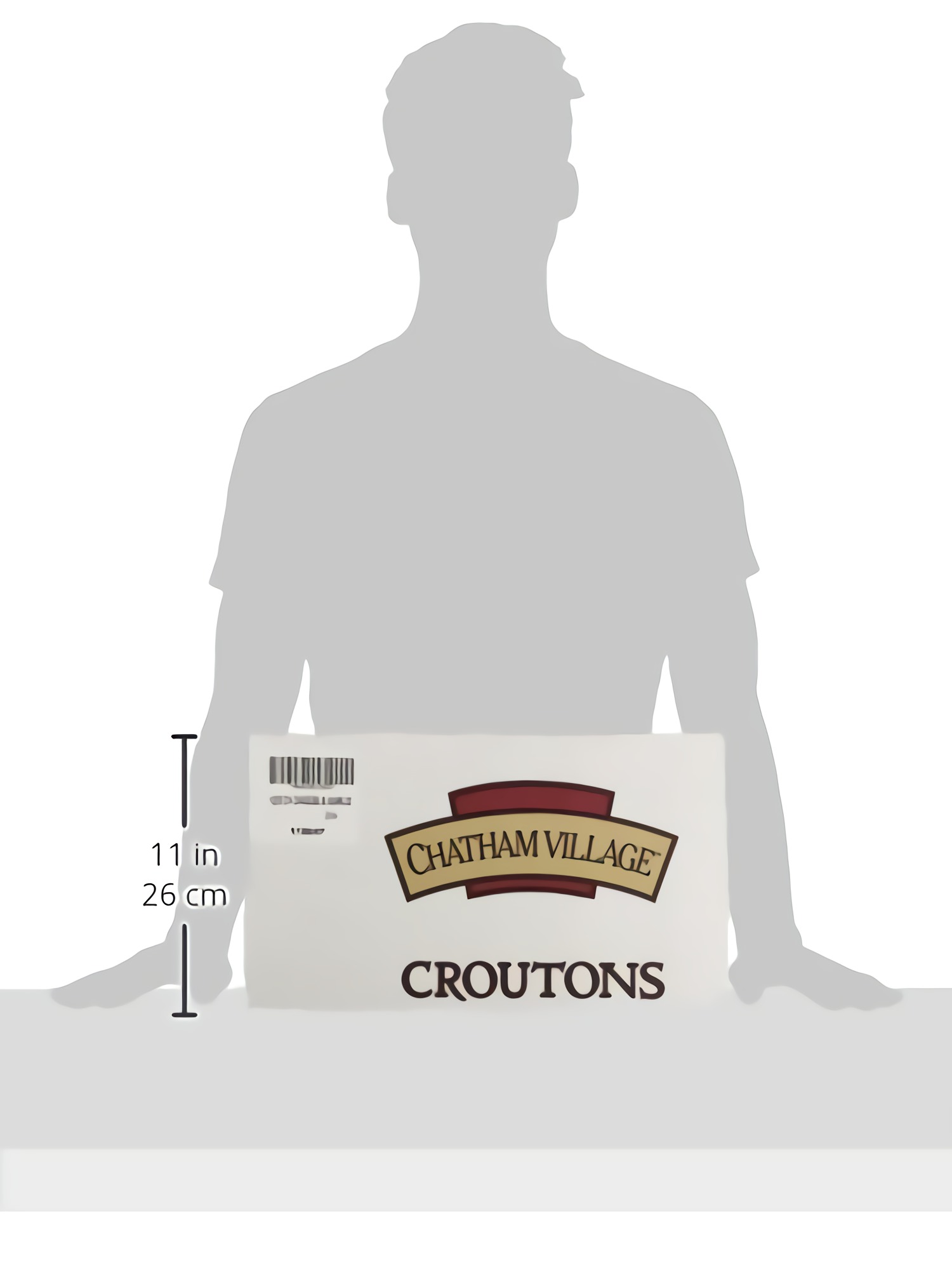 Chatham Village Large Cut Cheese & Garlic Croutons, 5-Ounce Bags (Pack of 12) 4