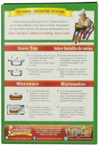 Tony Chachere's Rice Mix Butter & Herb, 7-Ounce (Pack of 6) 5