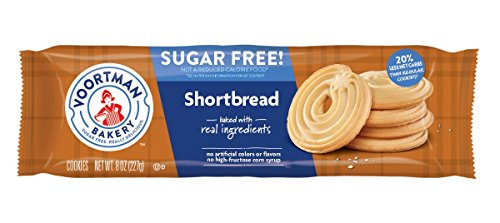 Voortman Bakery Sugar Free Shortbread Cookies, 8 Ounce, 12 Pack 2