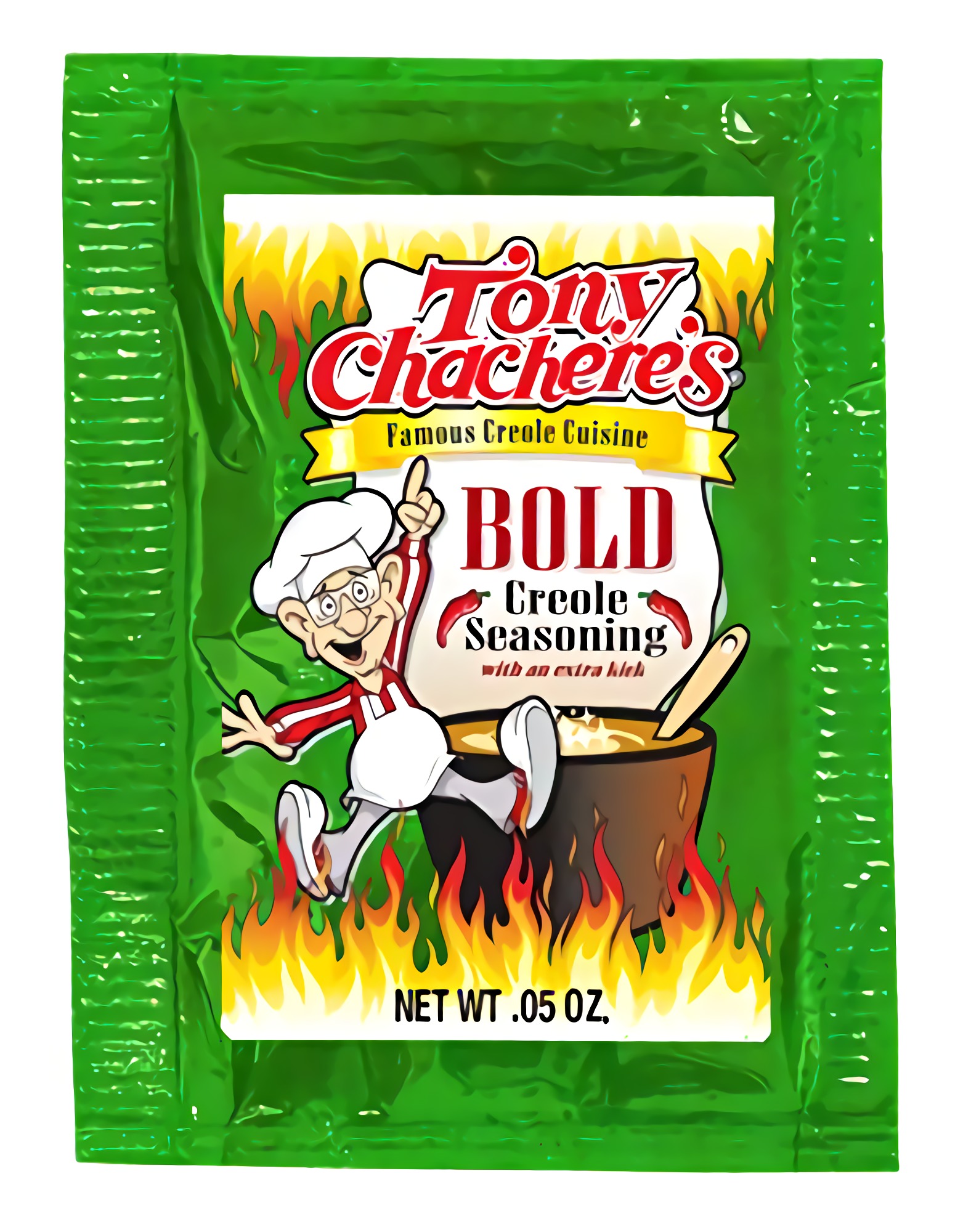 Tony Chachere's Bold Creole Seasoning .05 oz. Packets, 1000 Count 2