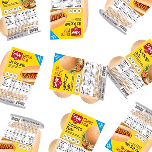 Schar Gluten Free Hot Dog and Hamburger Bun Combo | 8 Total Buns 5