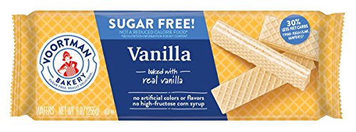 Voortman Bakery Sugar Free Wafers Variety Pack | Chocolate, Strawberry, Vanilla | 3 Pack 4