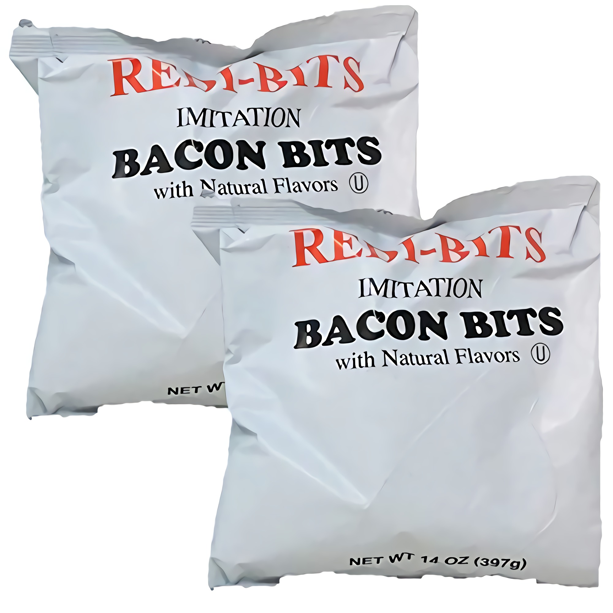 Redi-Bits Imitation Bacon Bits | 14 Oz | Pack of 2