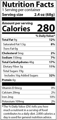 Appleways Whole Grain Strawberry Oatmeal Bar | 2.4 Oz | Pack of 12 3