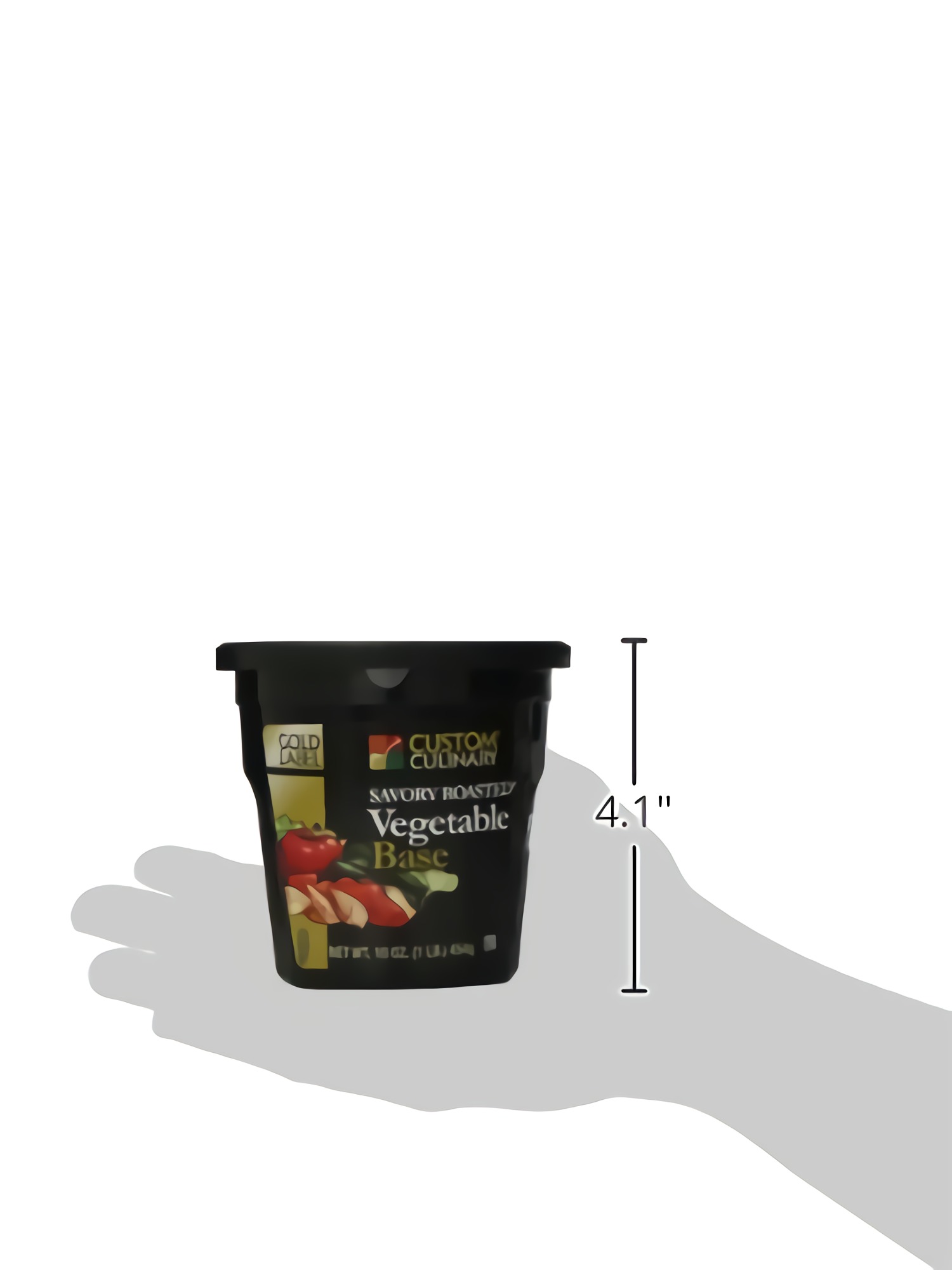 Custom Culinary Gold Label Base Savory, Roasted Vegetable, 1 Pound 4