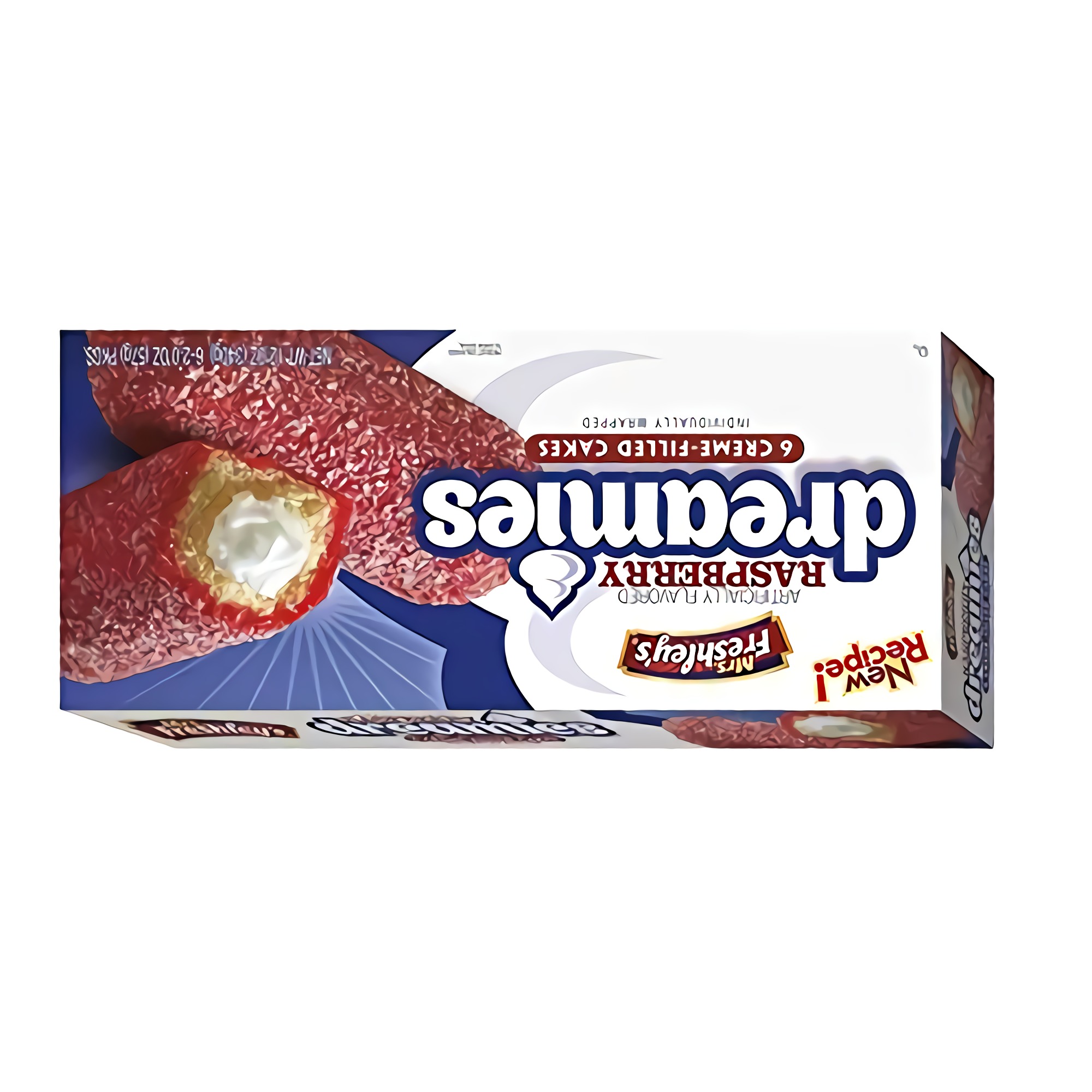 Mrs. Freshley's Raspberry Dreamies | 2 Oz | Pack of 18 3